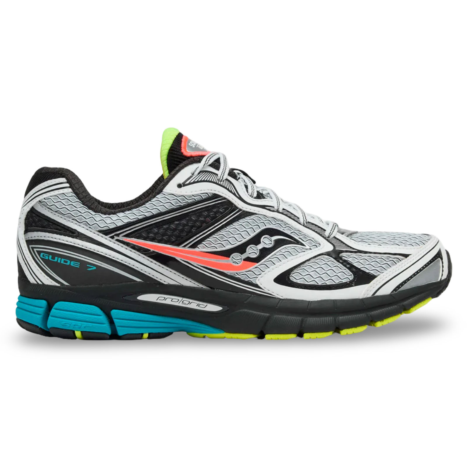 Saucony Pro Grid Trainers ’Black/Aqua/Volt’