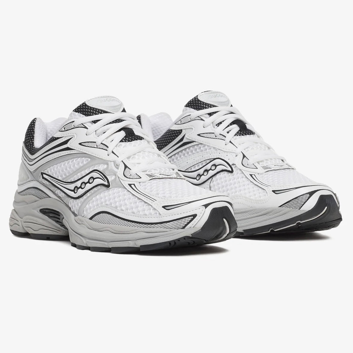 Saucony Progrid Trainers 'Grey & White'
