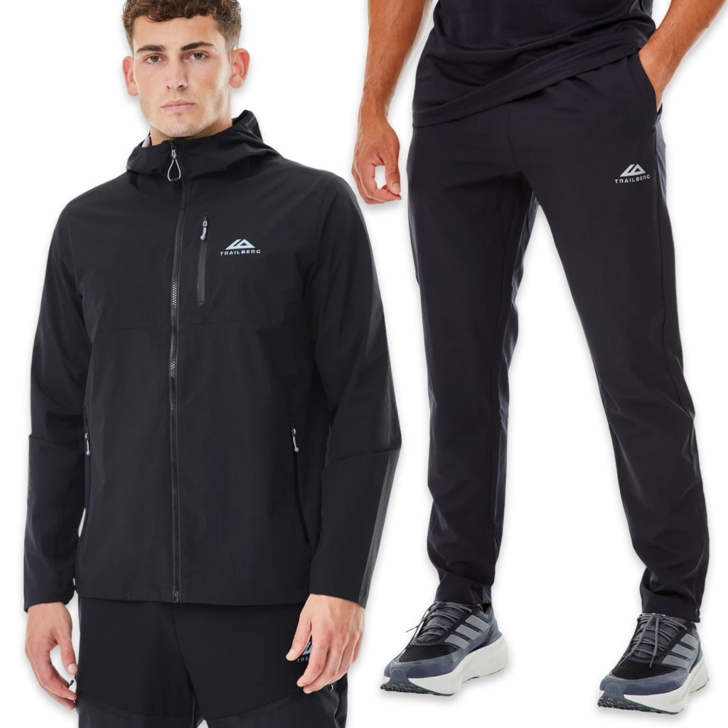 Trailberg Longitude Shell Jacket & Pants 'Black'