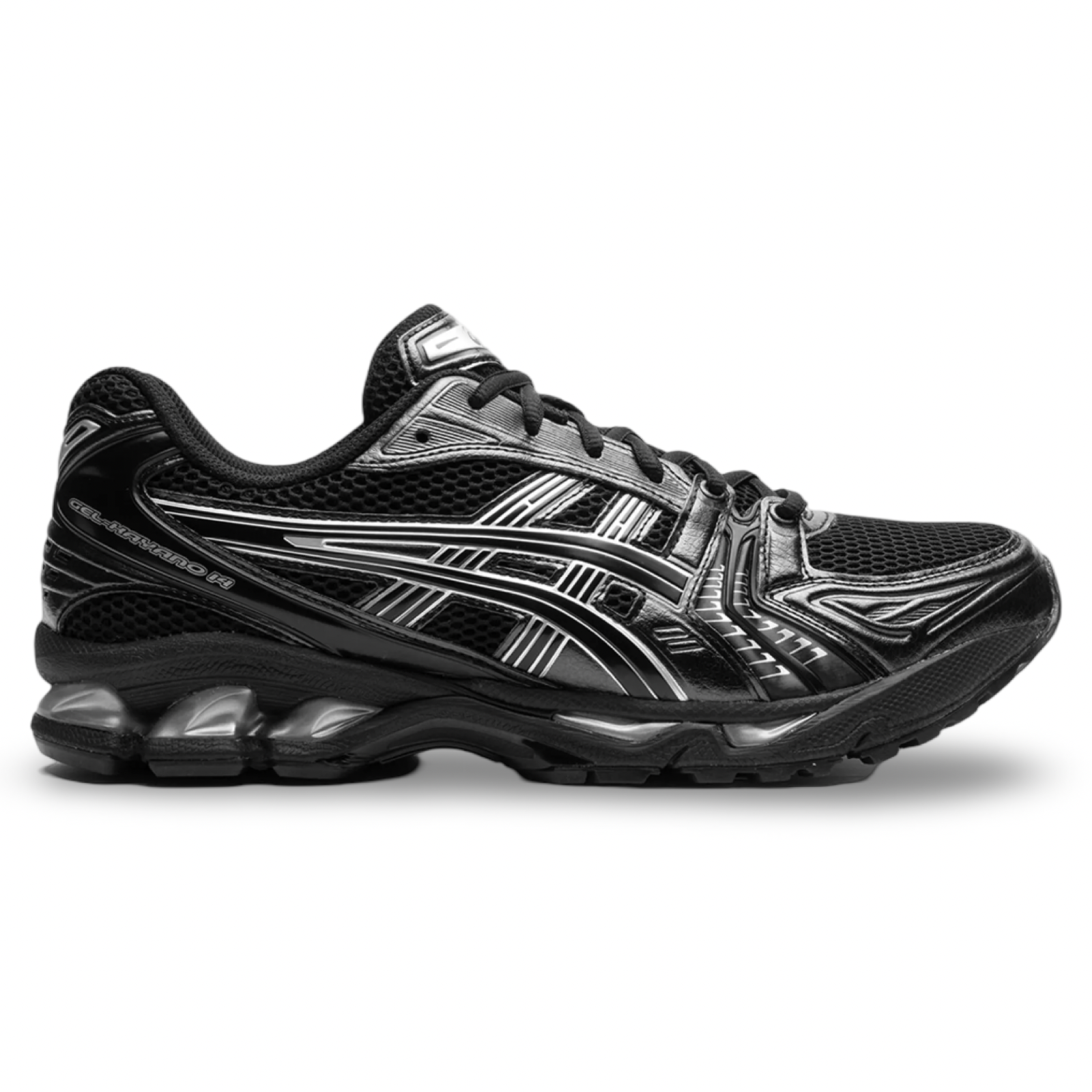 Asics Gel Kayano Trainers 'Black/Silver'