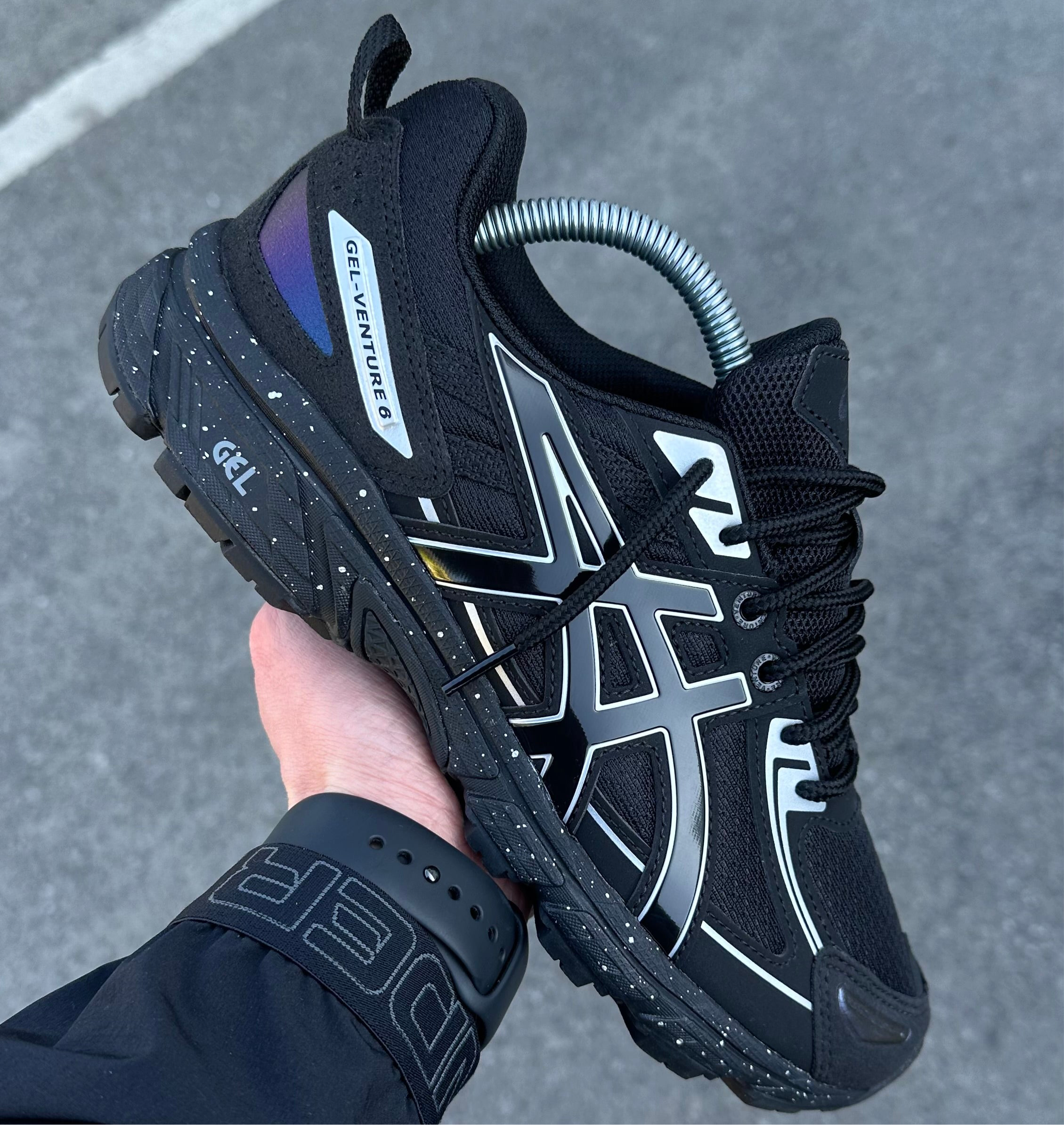 Asics Gel Trainers 'Black Speckle’