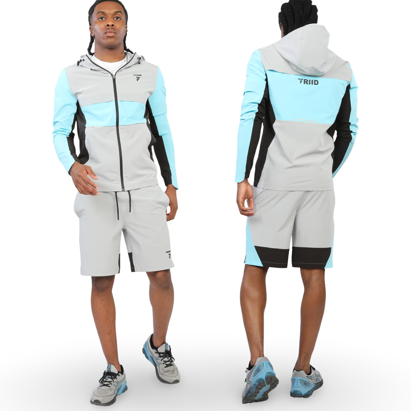 Griid Evo Windrunner Set ‘Grey Fog/Sky’