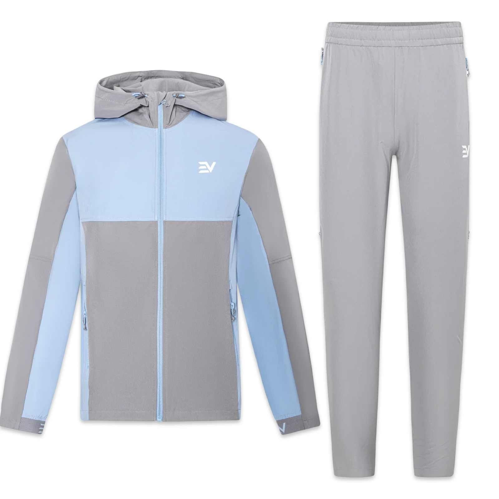 Envi-1 Dynamic Tracksuit ‘Grey/Baby Blue’