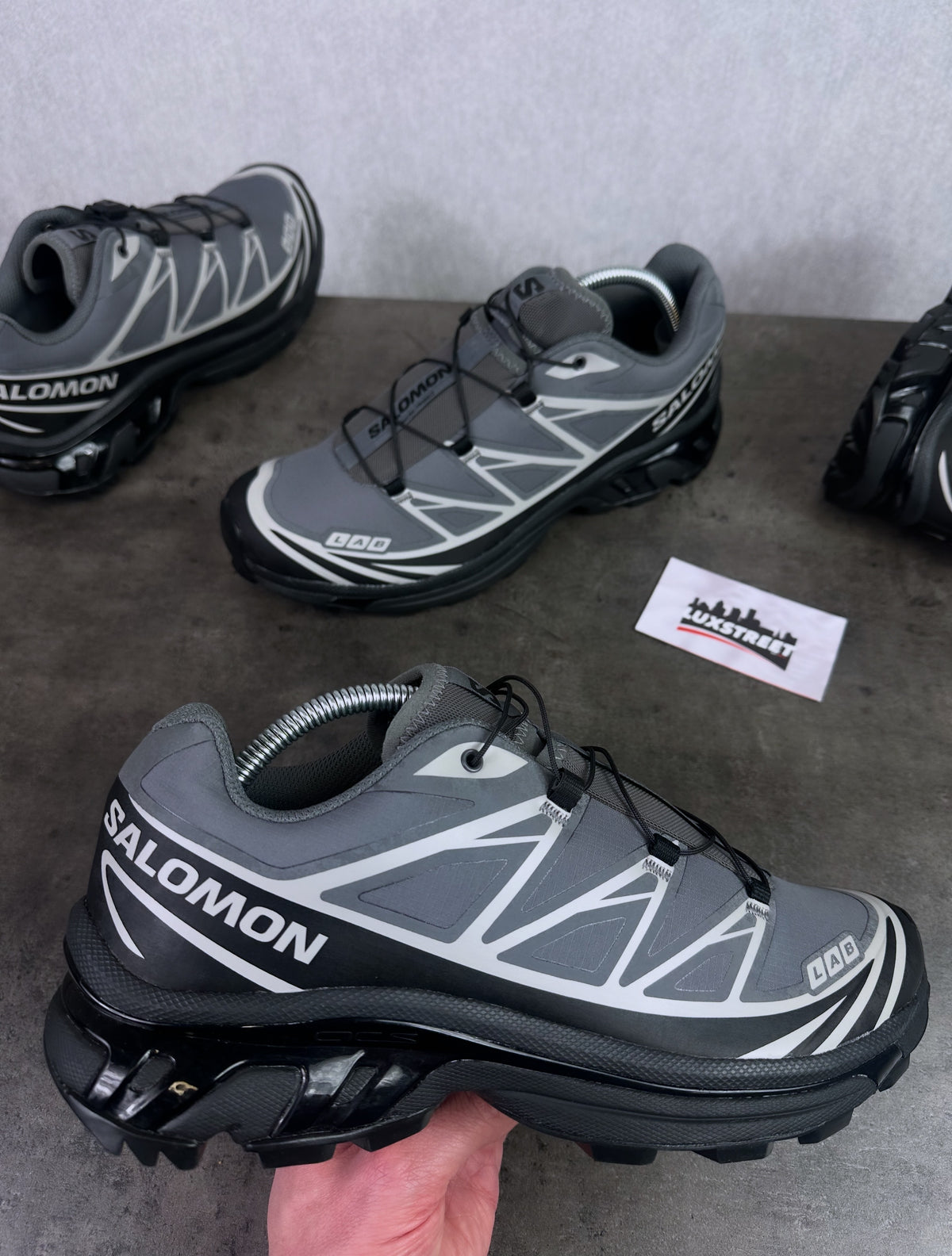 Salomon XT-6 Sneakers 'Black/Grey'