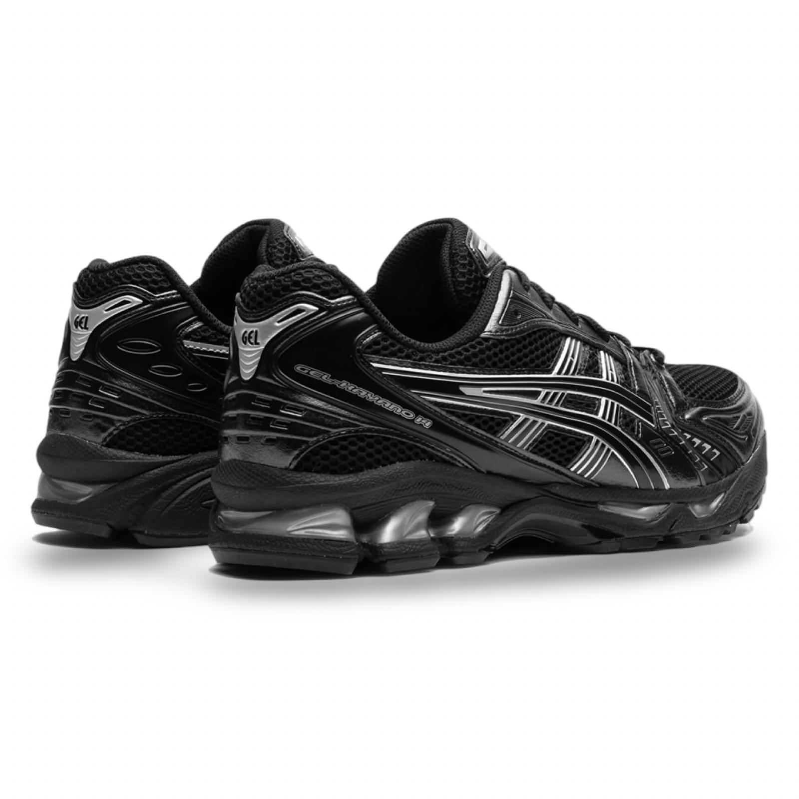 Asics Gel Kayano Trainers 'Black/Silver'