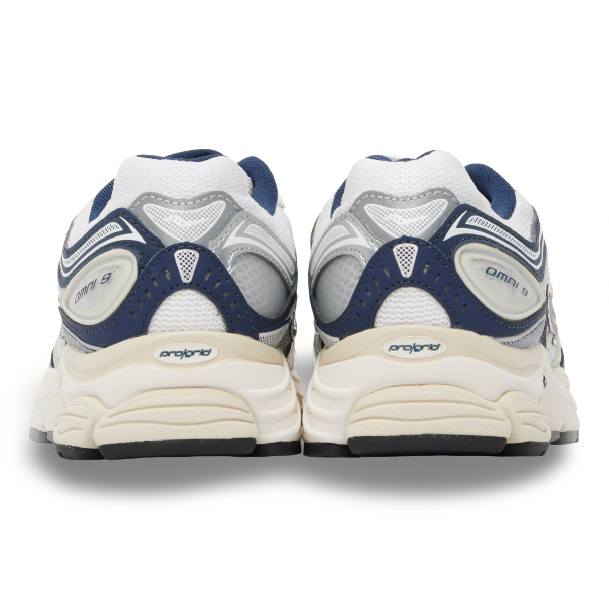 Saucony Progrid Trainers 'White & Navy'