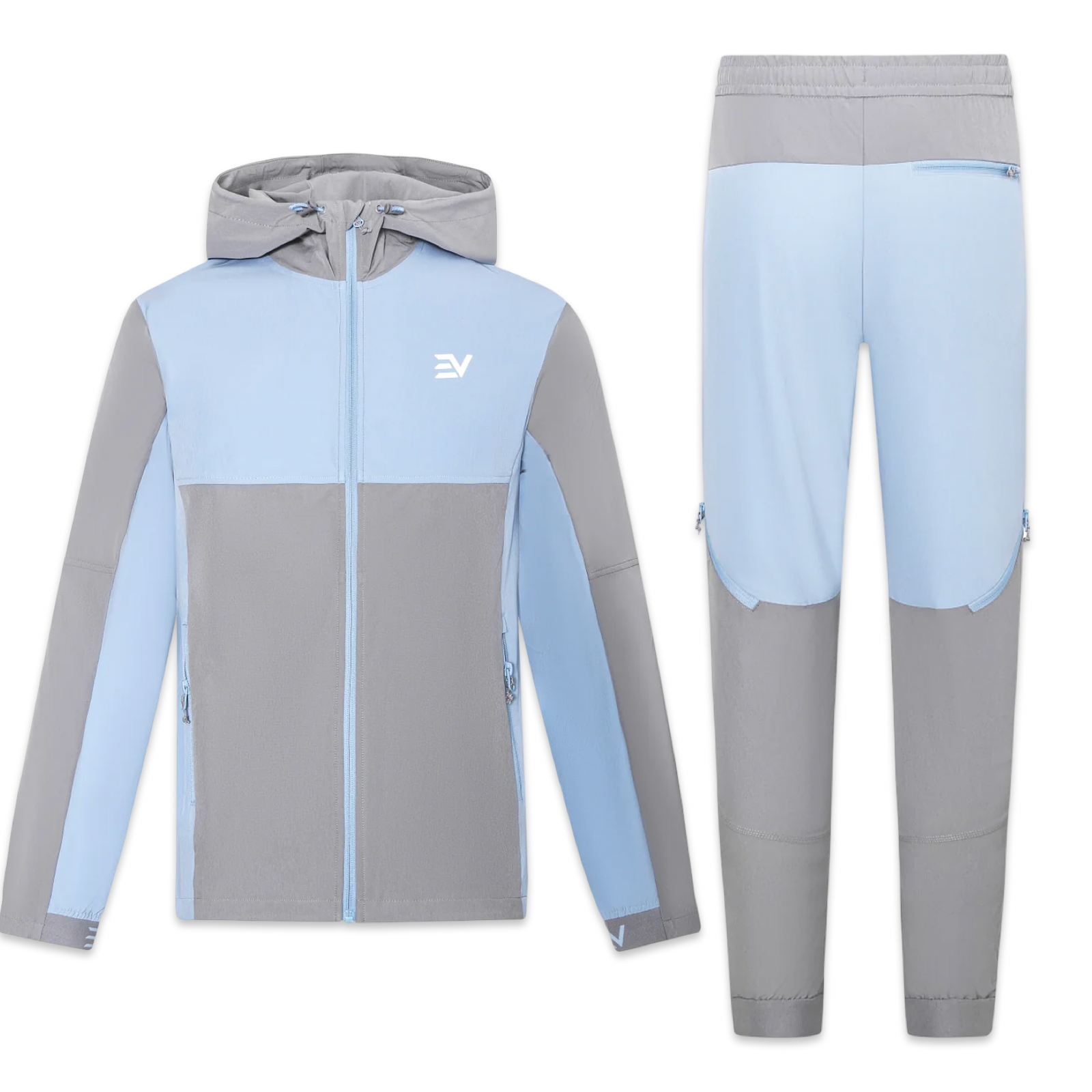 Envi-1 Dynamic Tracksuit ‘Grey/Baby Blue’