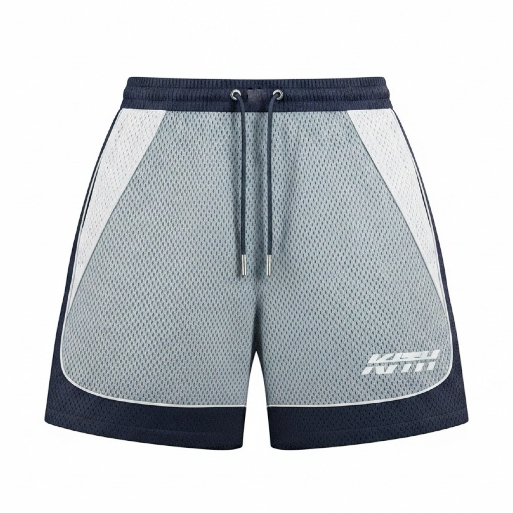 Kith Wesley Mesh Shorts ‘Reef Blue’