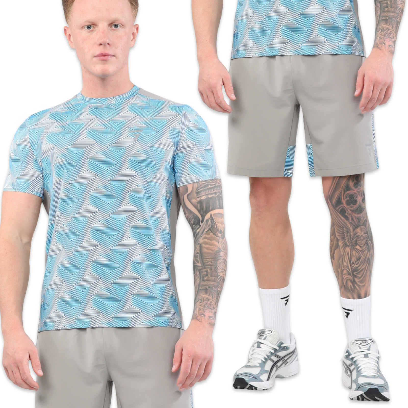 Griid Prism Set ‘Grey Blue’