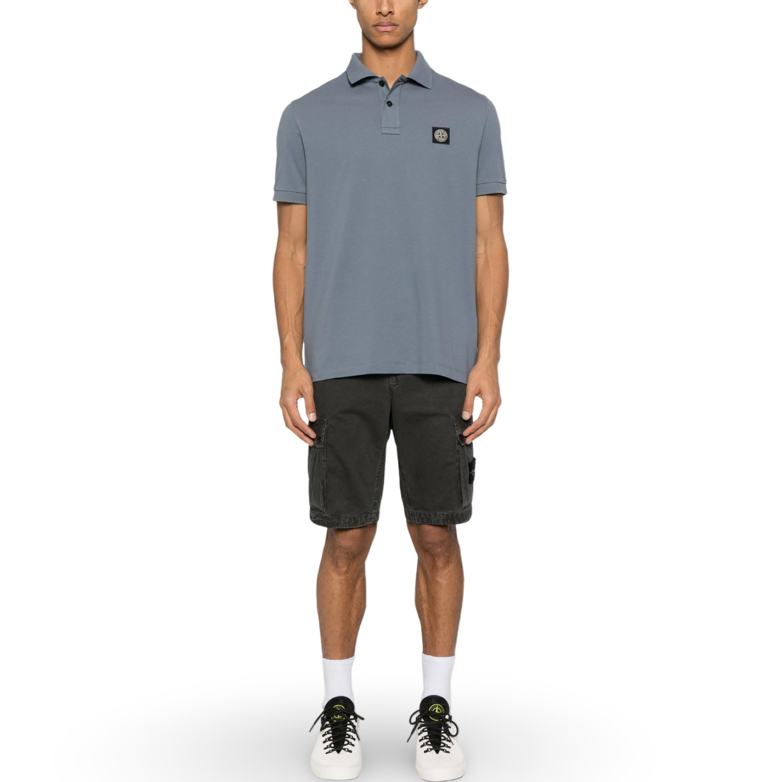 Stone Island Cargo Shorts 'Charcoal'
