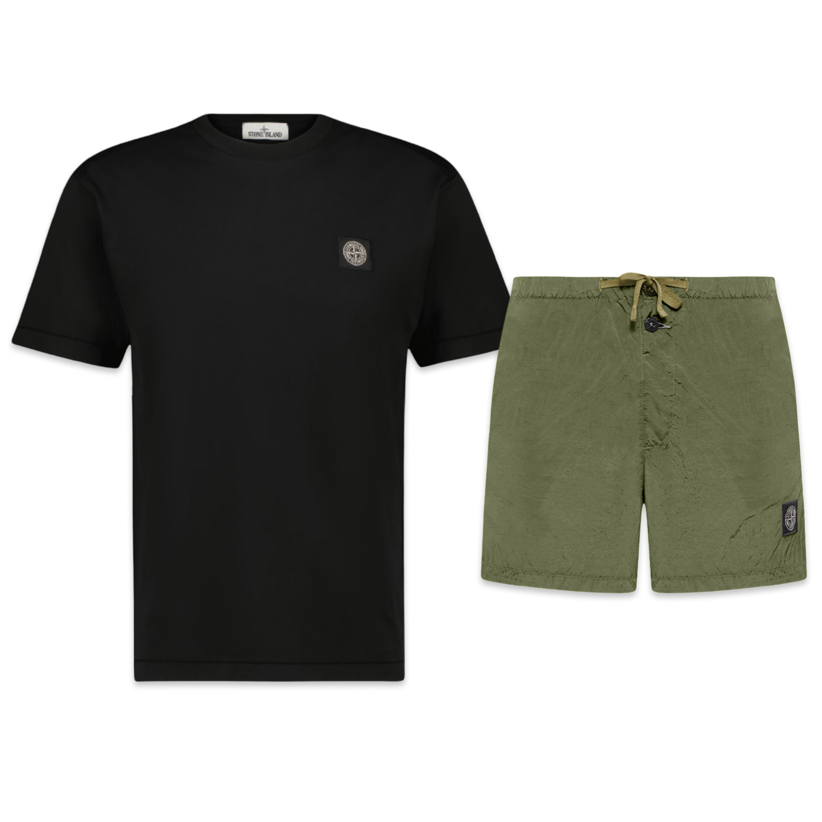 Stone Island Swim Set 'Black Khaki’