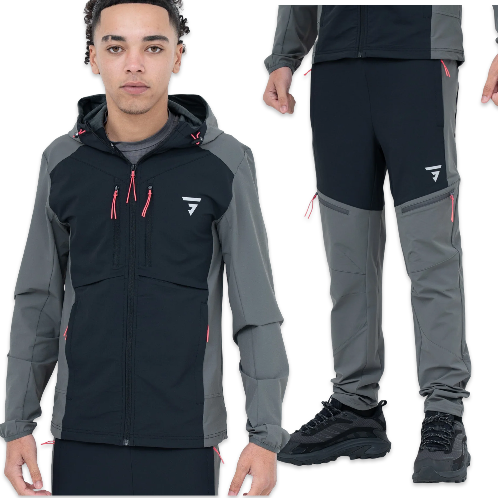 Griid Edge Tracksuit 'Phantom Pink'