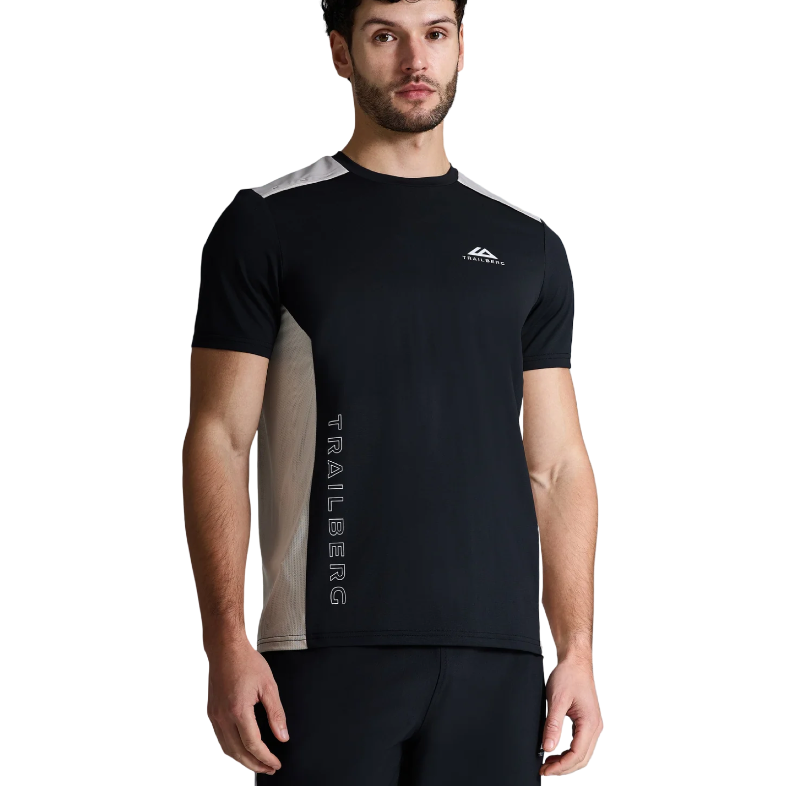 Trailberg Triathlon T-Shirt 'Black Taupe’