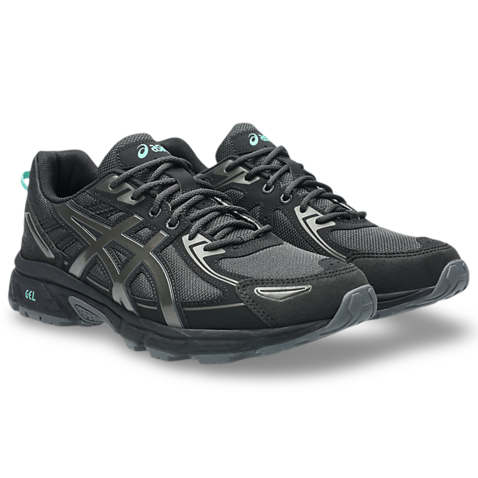 Asics Gel Trainers 'Black Aqua’