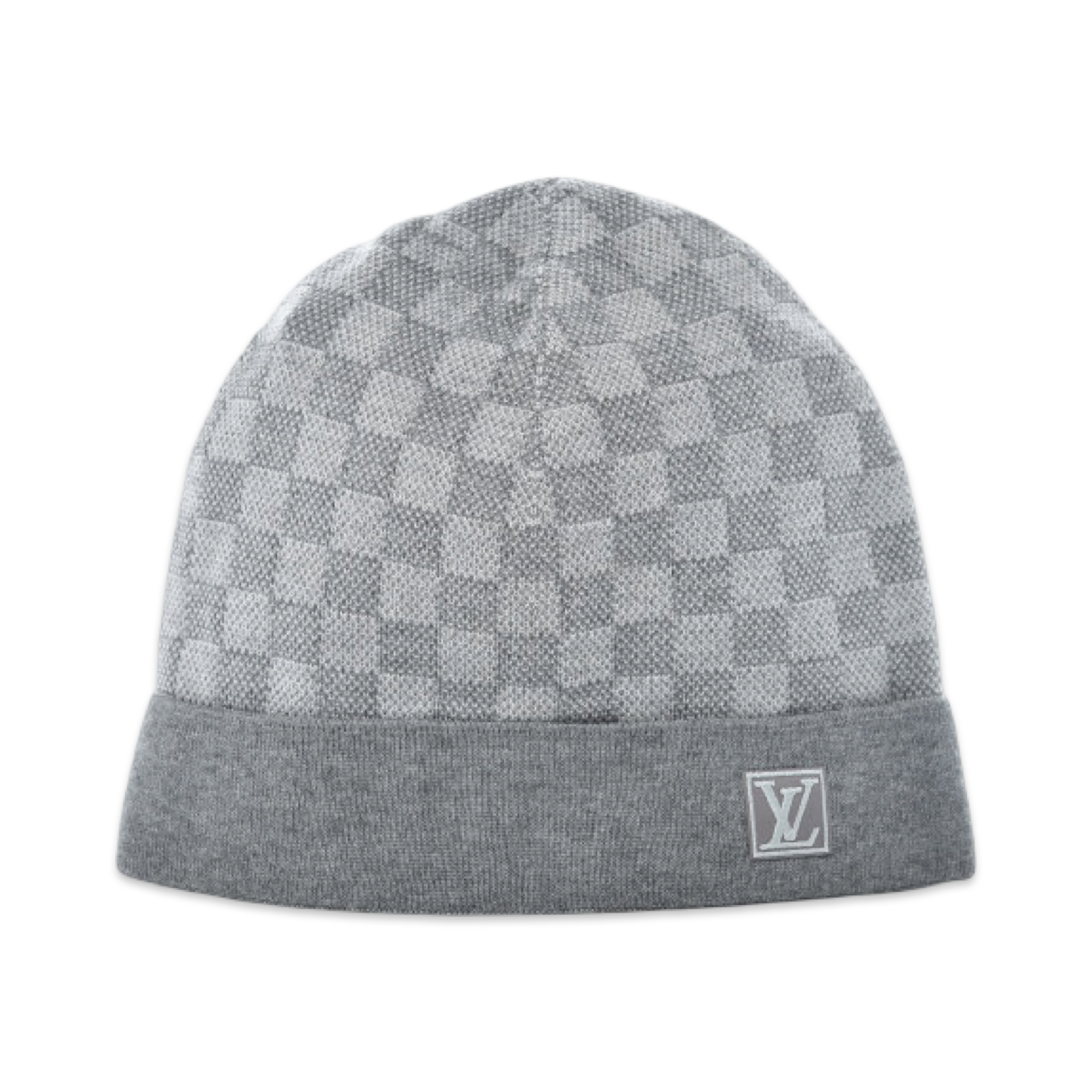 Louis Vuitton Damier Beanie Hat 'Grey'