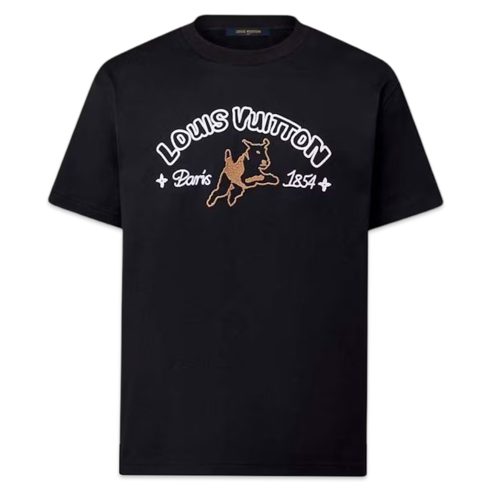 ルイヴィトン LOUIS VUITTON Lサイズ ジャンピングドッグ Tシャツ Louis Vuitton Jumping Dog T-shirt 'Black'