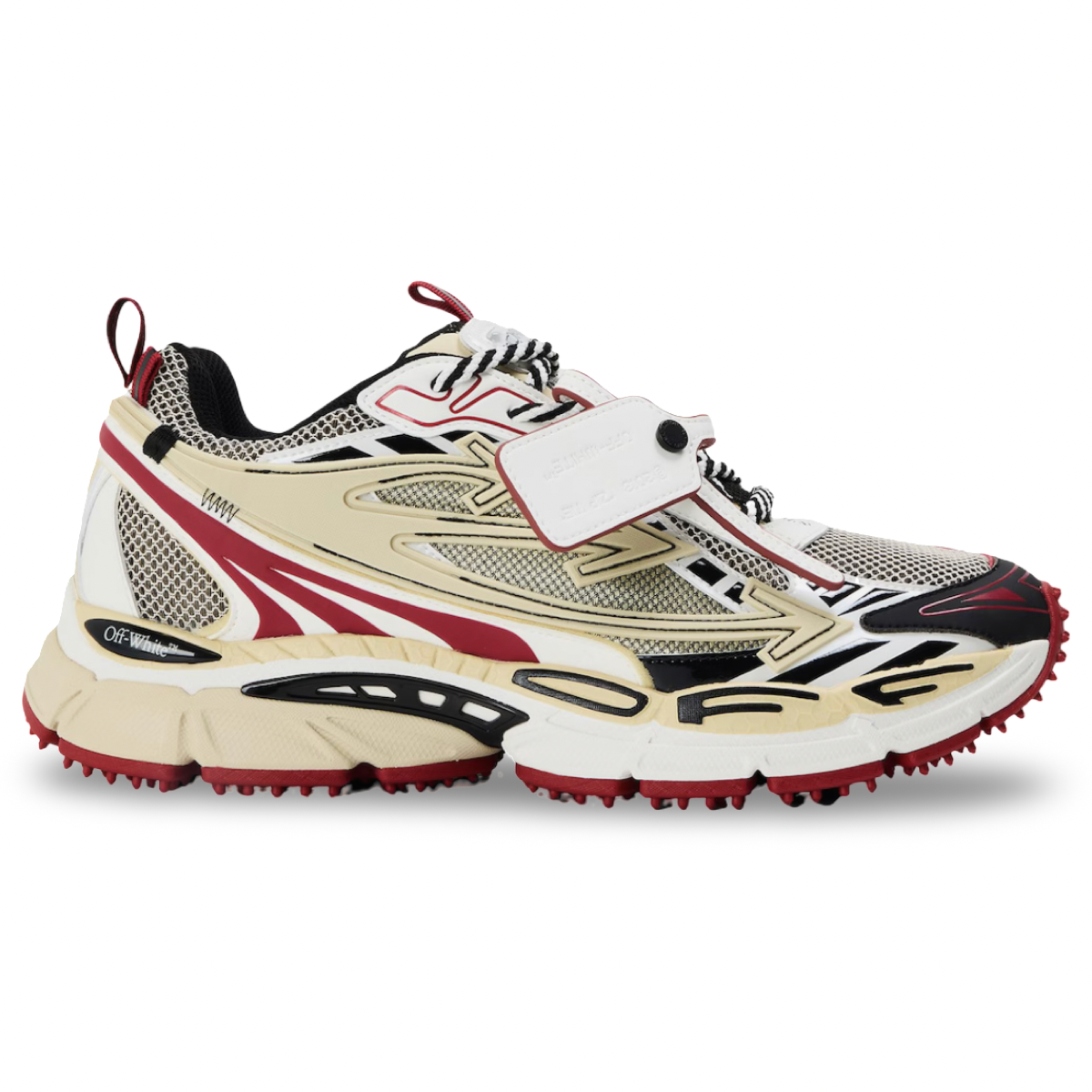 Off-White BRB Sneakers 'White/Red'