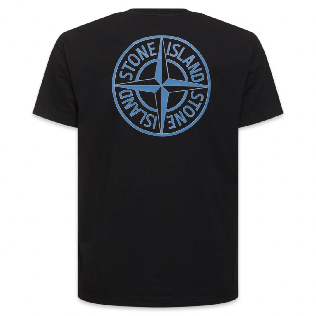 Stone Island Compass T-Shirt 'Black & Blue' Stone Island Compass T-Shirt 'Black & Blue'