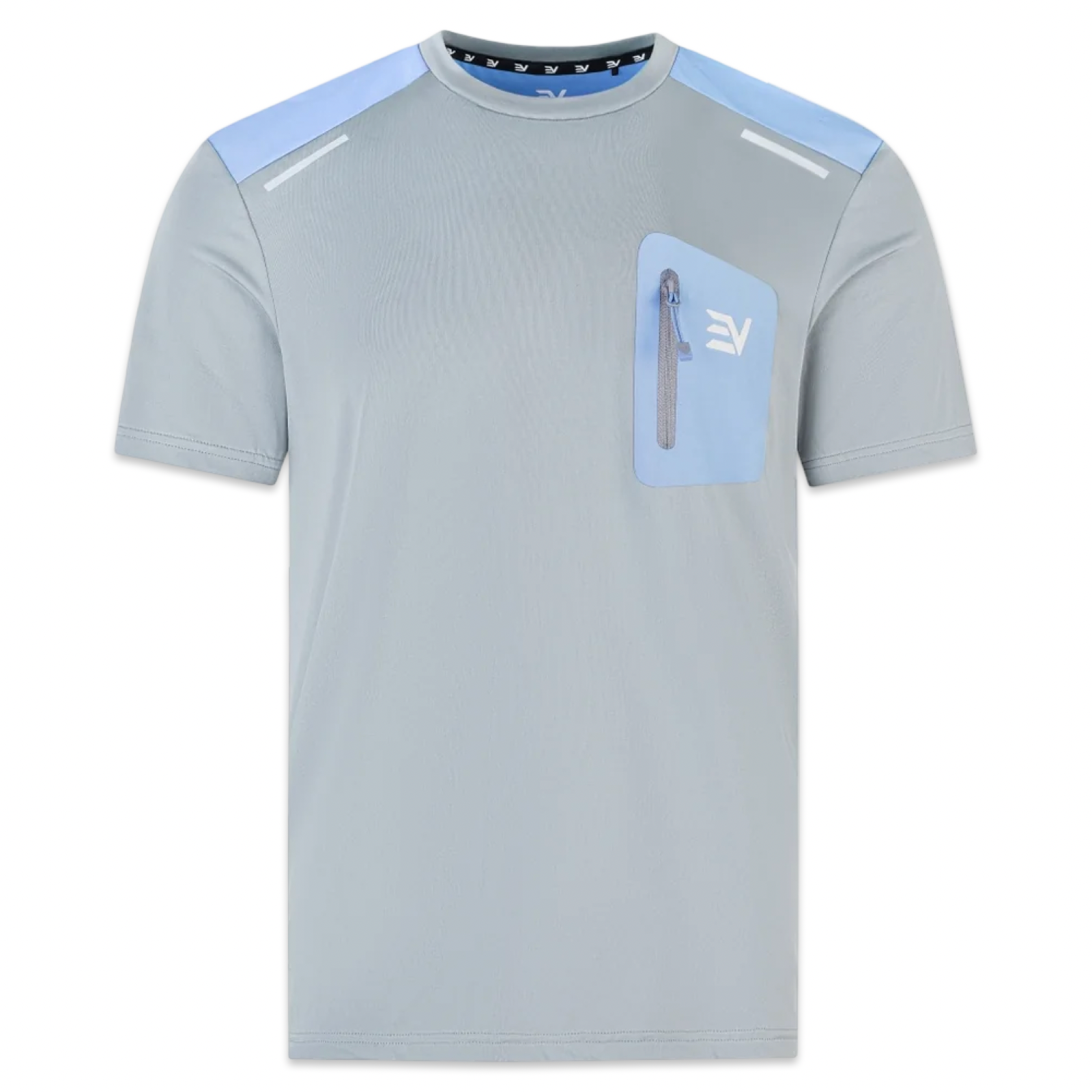 Envi-1 Edge T-shirt ‘Grey/Blue’
