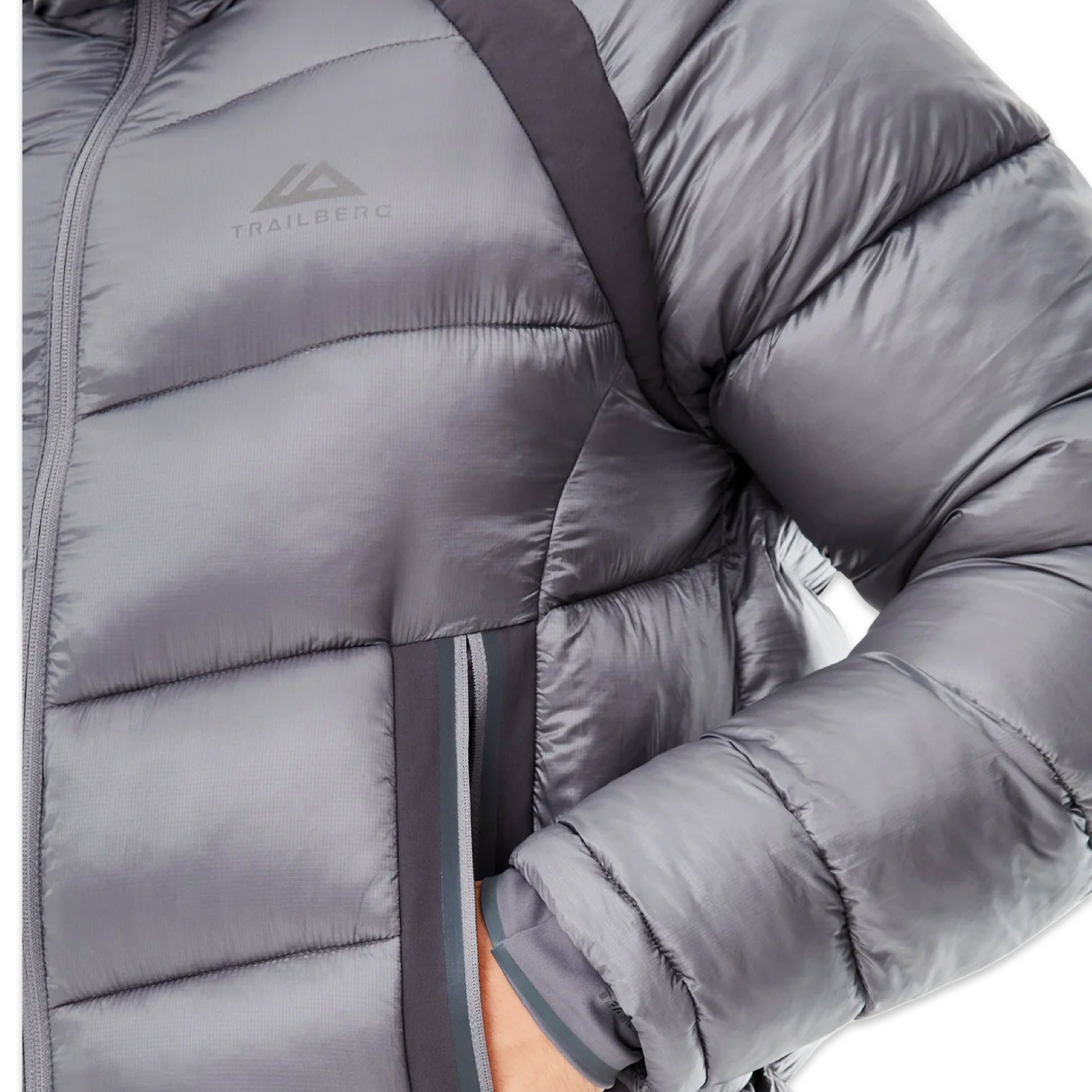 Trailberg Zermat Puffer Jacket 'Grey'