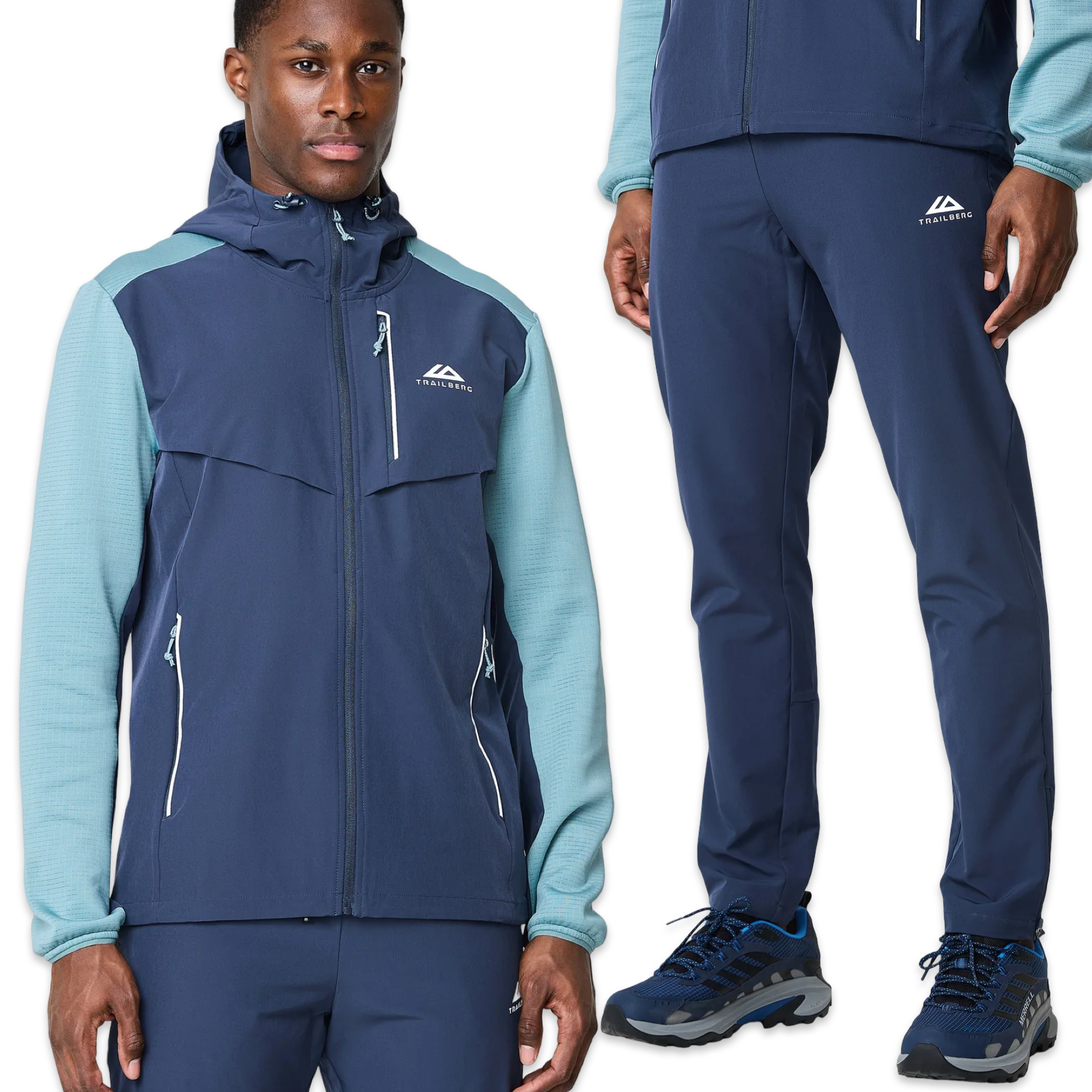 Trailberg Rapid Tracksuit 'Navy Aqua’