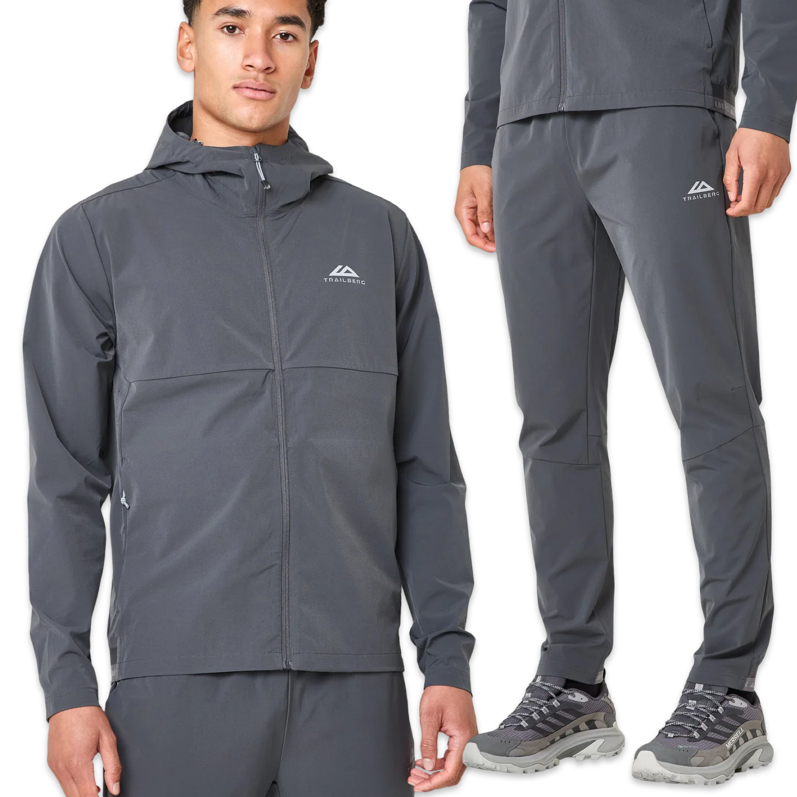 Trailberg Tech 2.0 Tracksuit 'Grey’