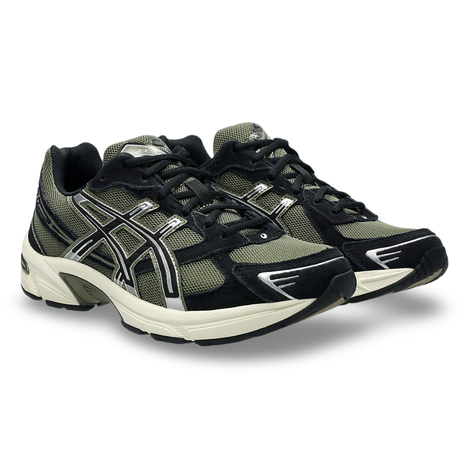 Asics Gel Trainers ‘Black/Khaki’