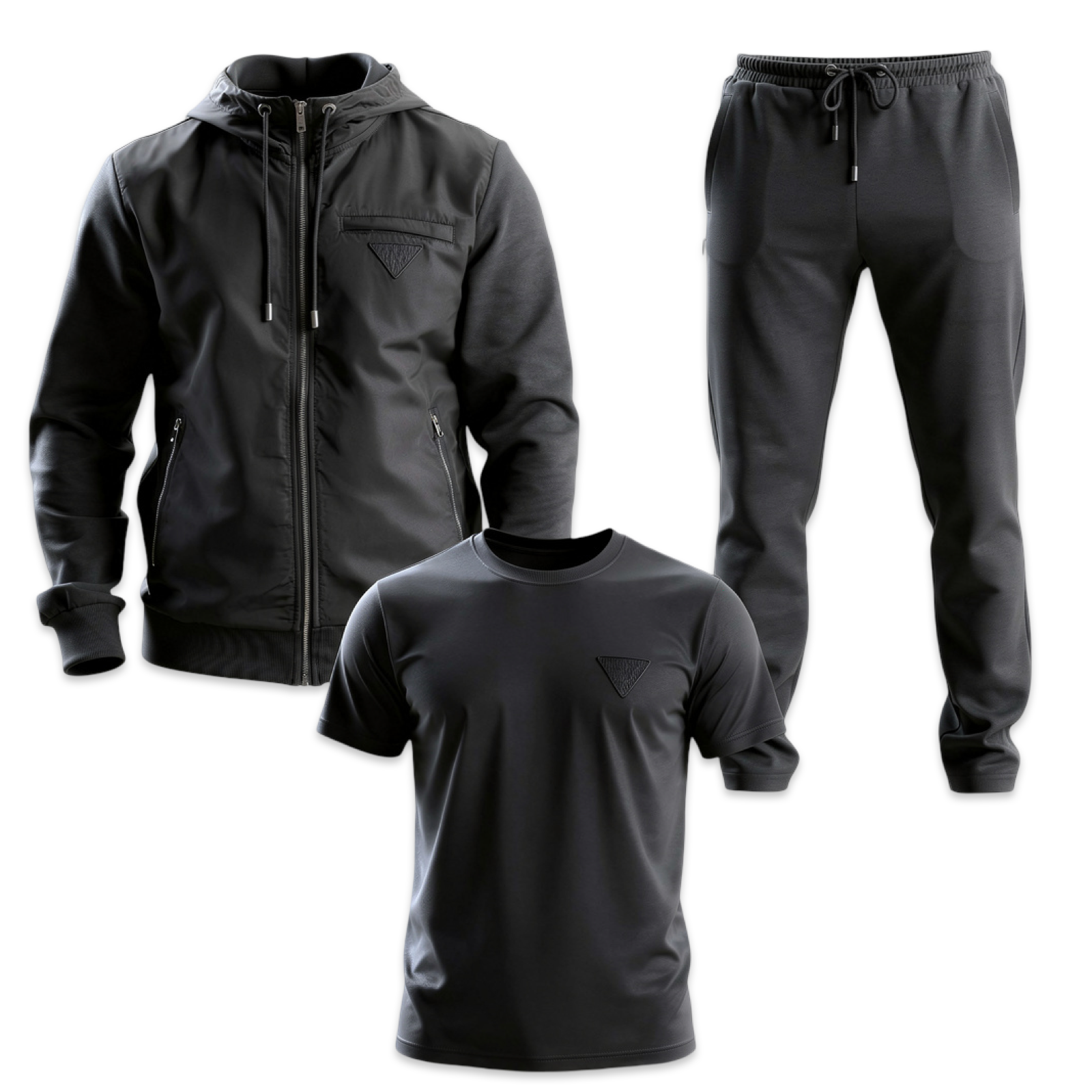 Lanka Tracksuit & T-Shirt Set 'Black'