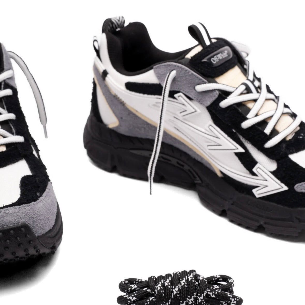 Off-White BRB Sneakers 'Black/Grey'
