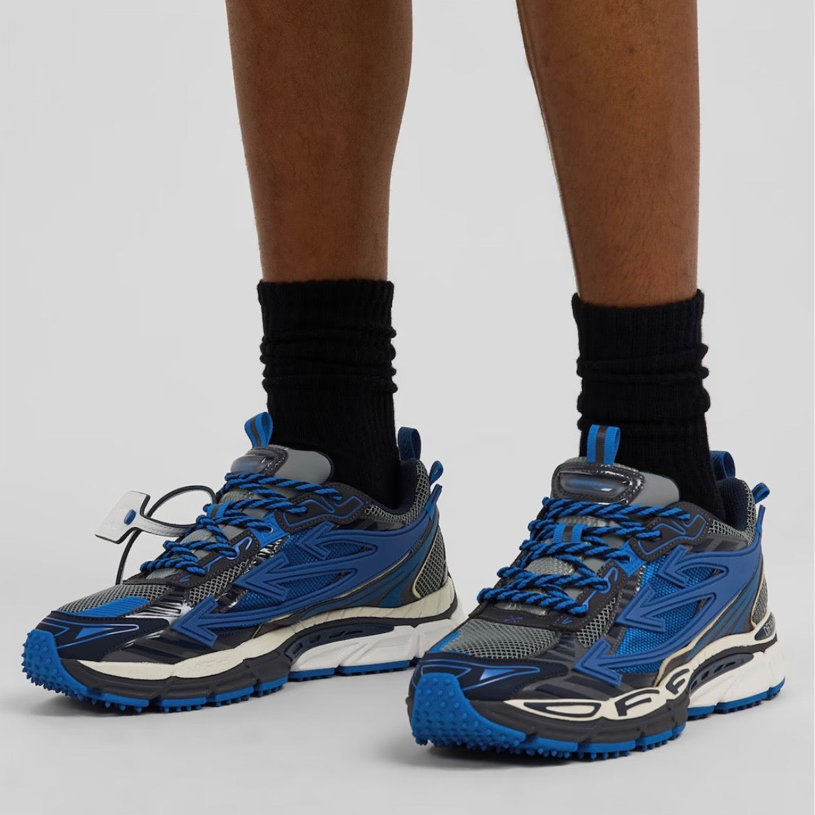 Off-White BRB Sneakers 'Black/Blue'
