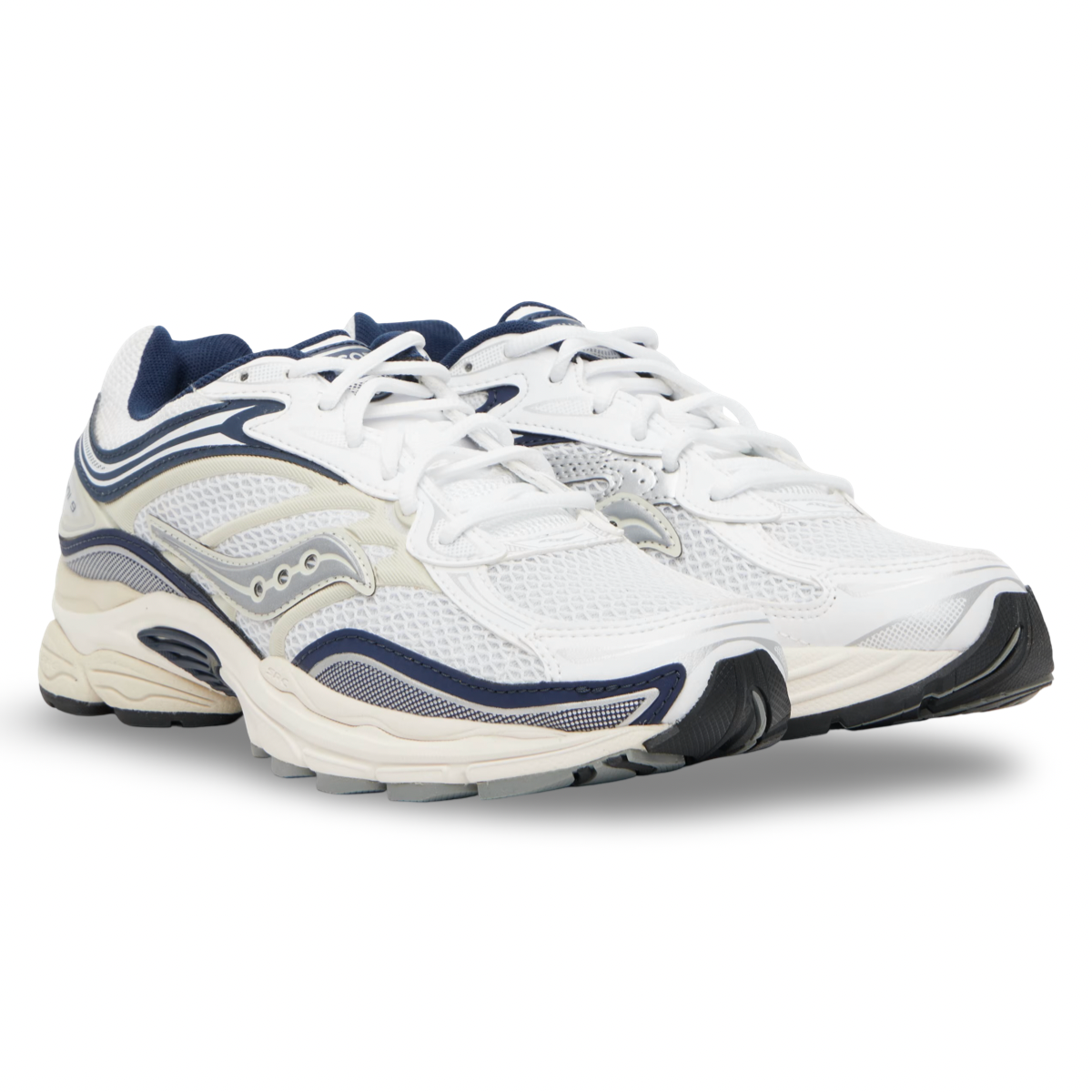 Saucony Progrid Trainers 'White & Navy'