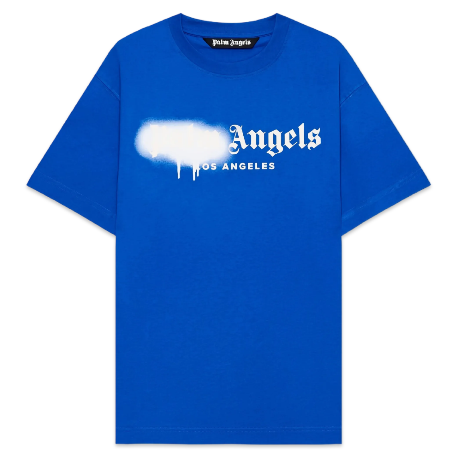 Palm Angels Los Angeles Spray T-Shirt ‘Blue’