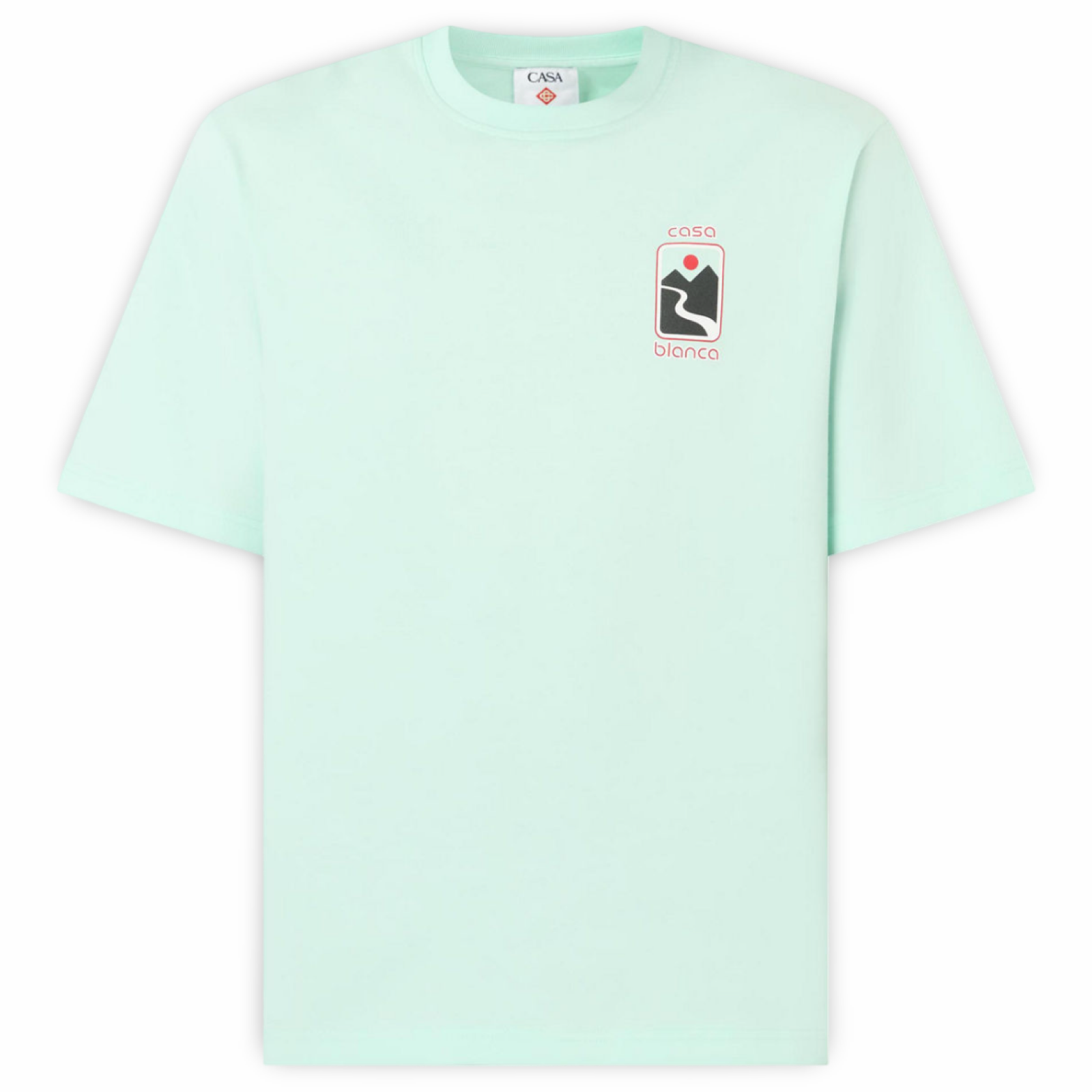 Casablanca Sunset Valley Logo T-Shirt 'Mint'