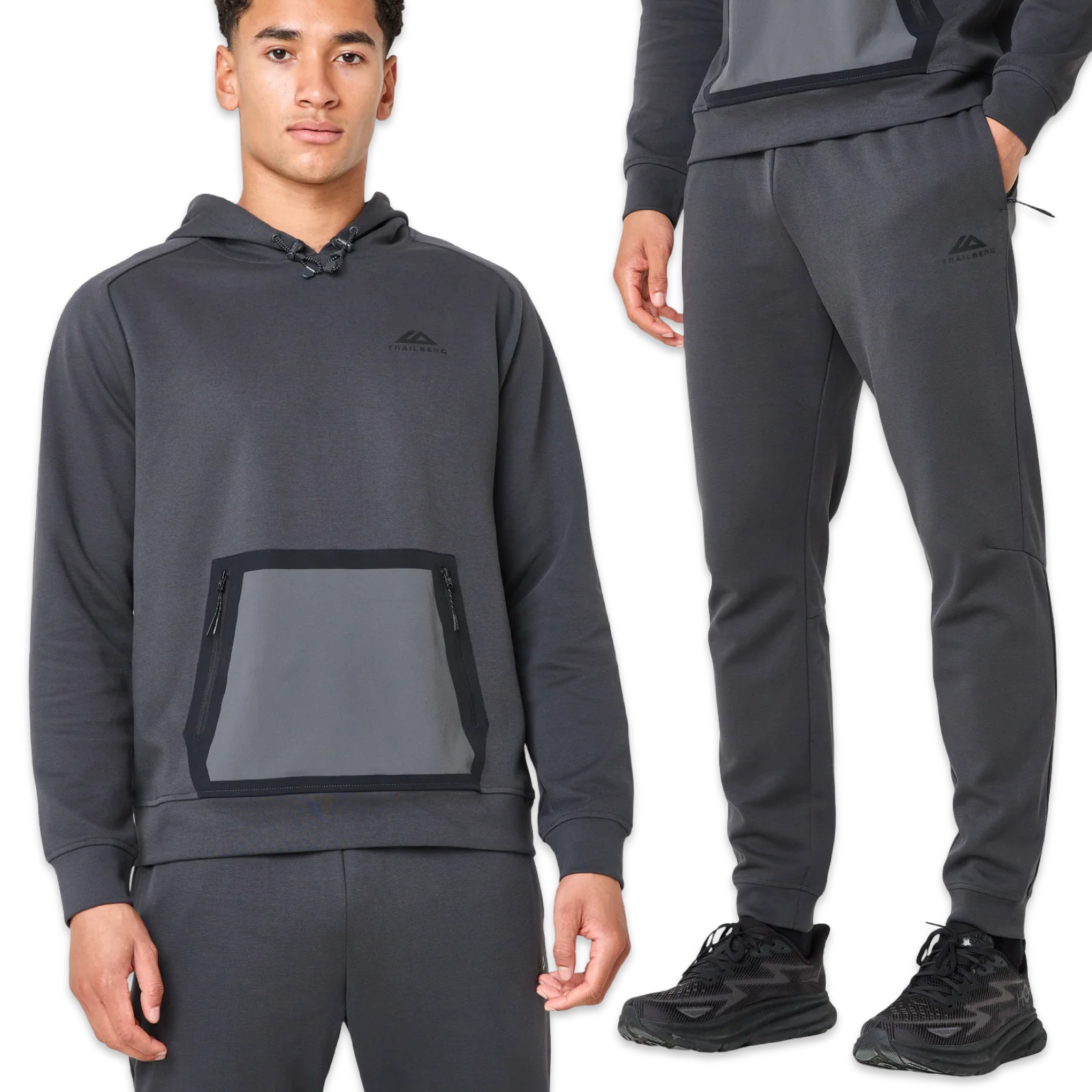 Trailberg Cotton Tracksuit 'Grey'