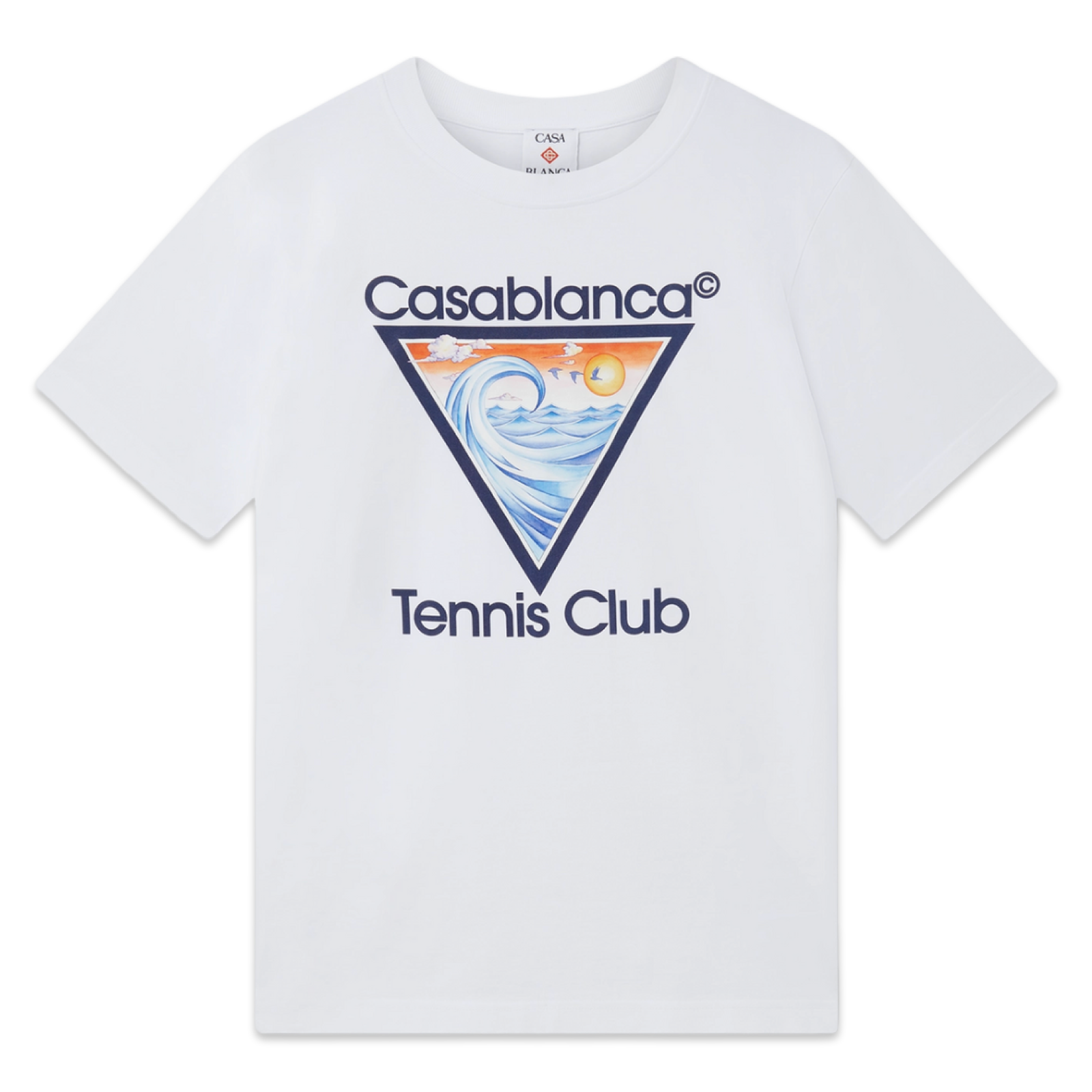 Casablanca Tennis Club T-Shirt 'White'