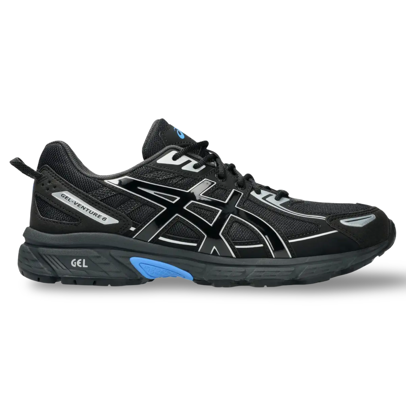 Asics Gel Venture Trainers 'Black & Blue'