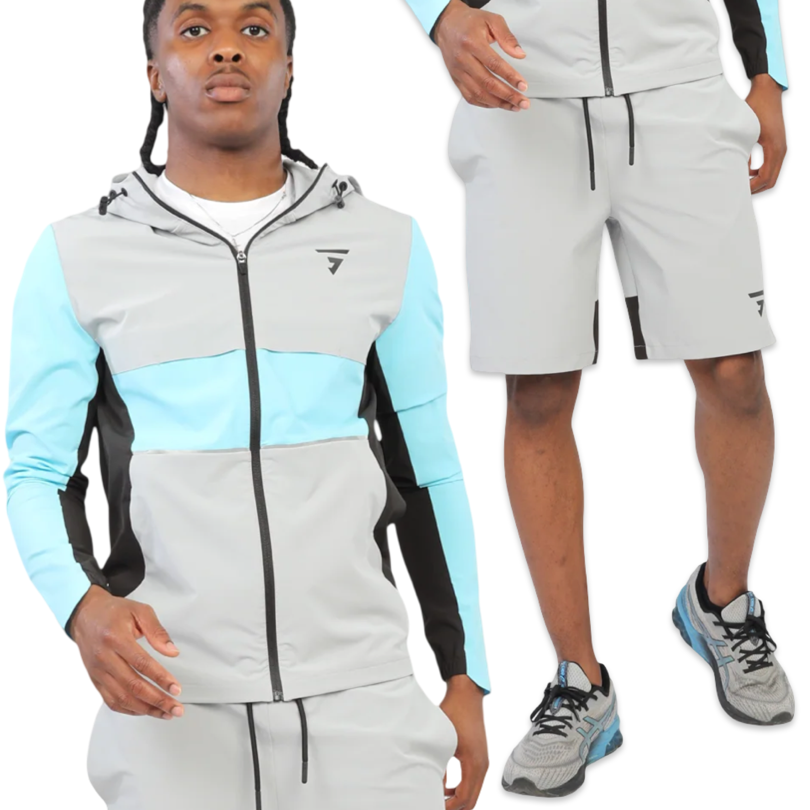 Griid Evo Windrunner Set ‘Grey Fog/Sky’