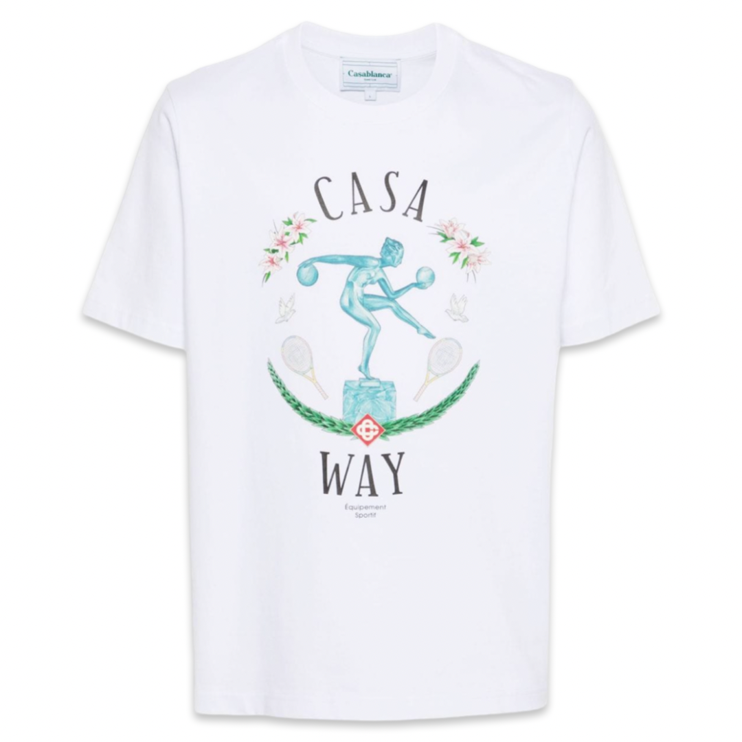 Casablanca Casa Way Triompe T-shirt 'White’