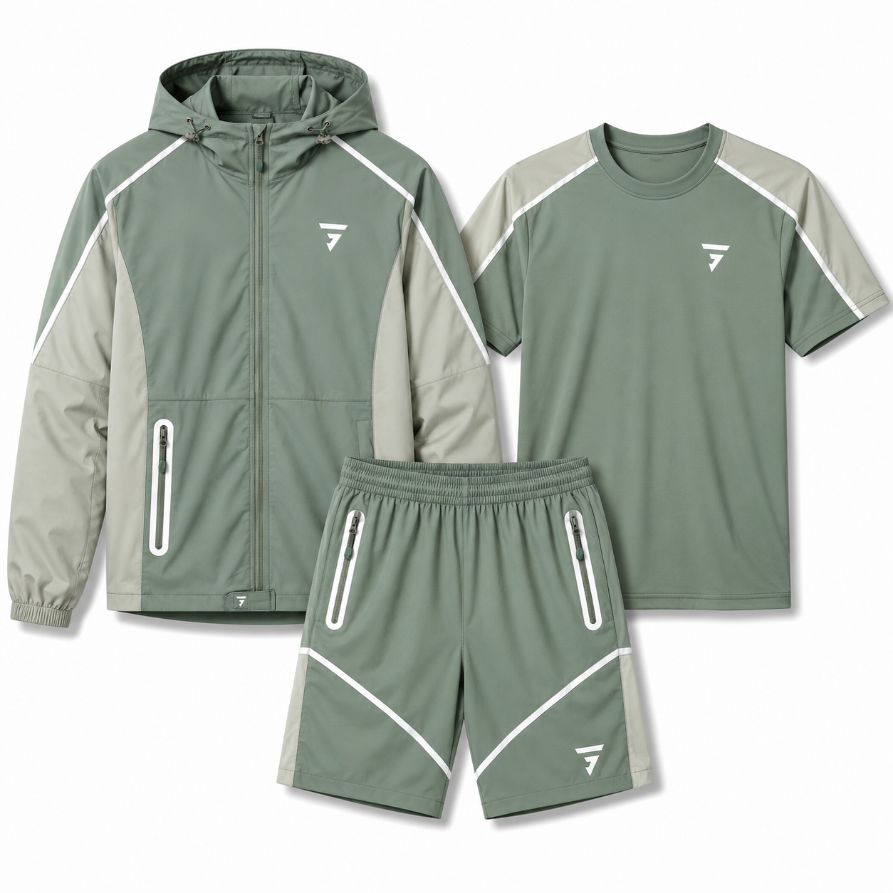 Griid Reflect 3-piece Set ‘Khaki’