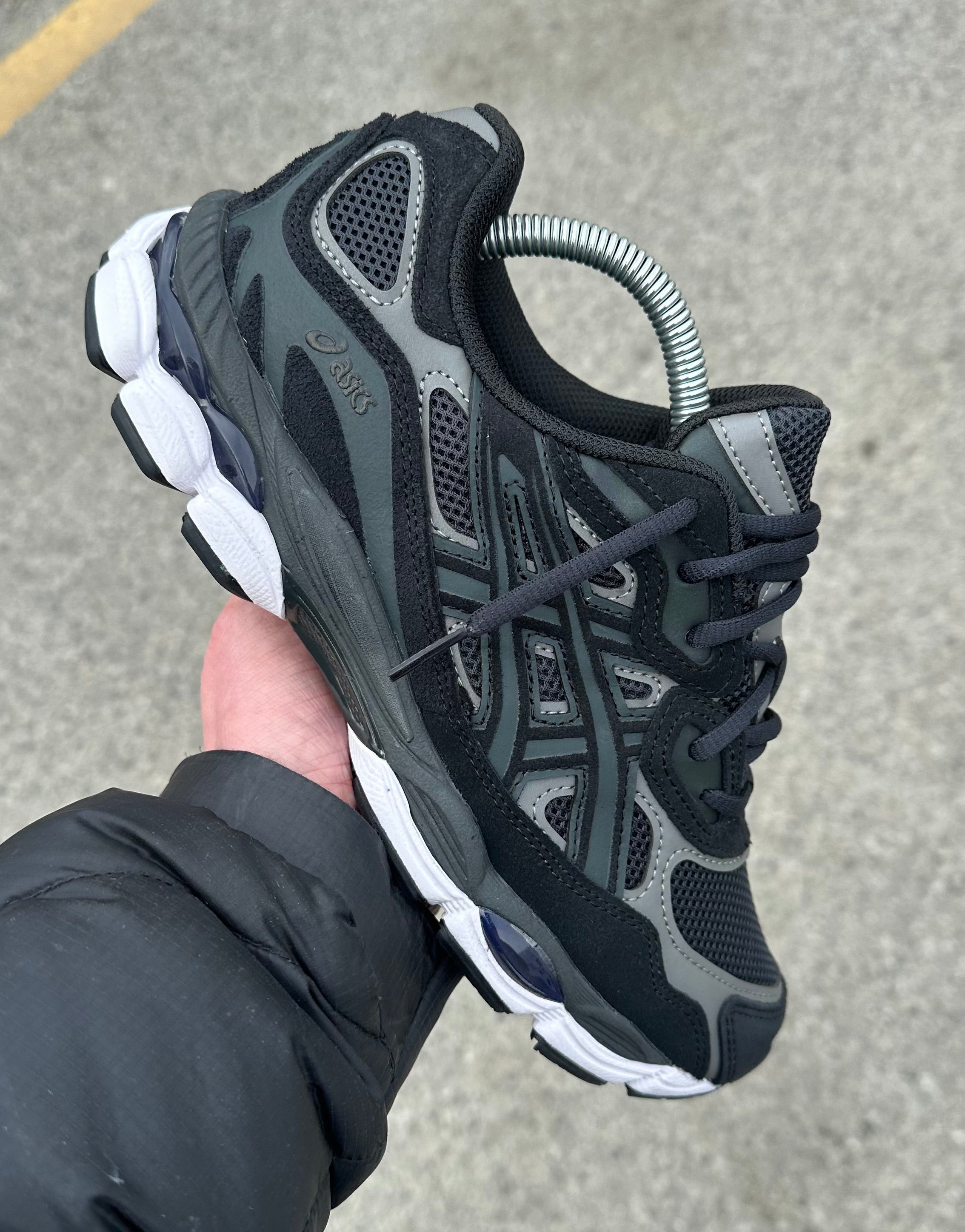 Asics Gel NYC Trainers 'Black & White'