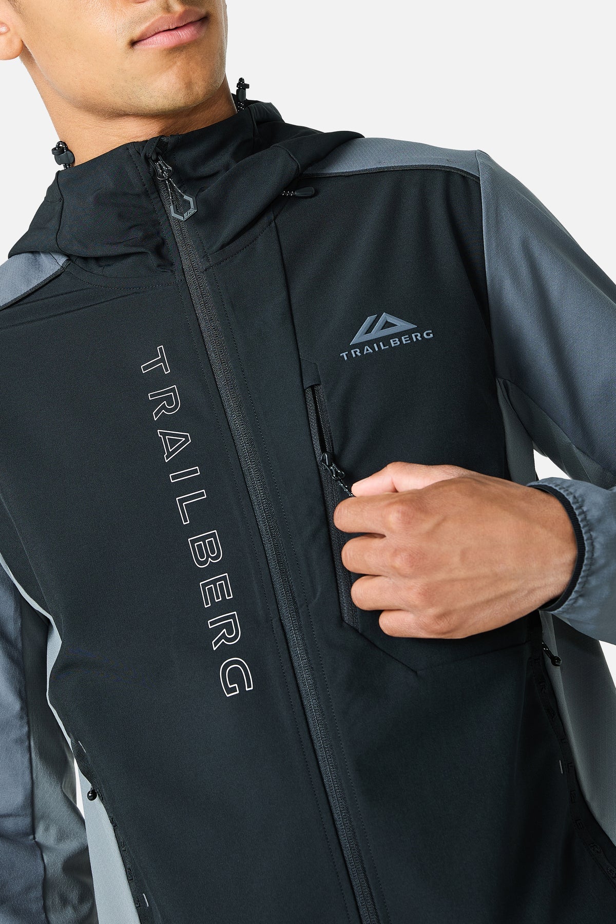 Trailberg Triathlon Tracksuit ‘Black Grey'