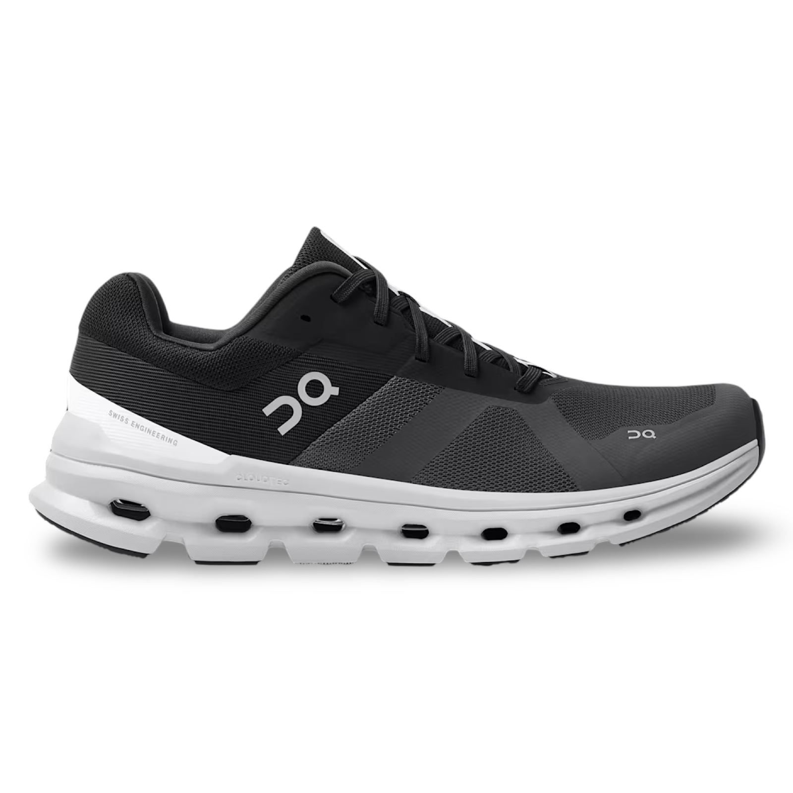 ON Running Cloudrunner Trainers 'Black White' wide