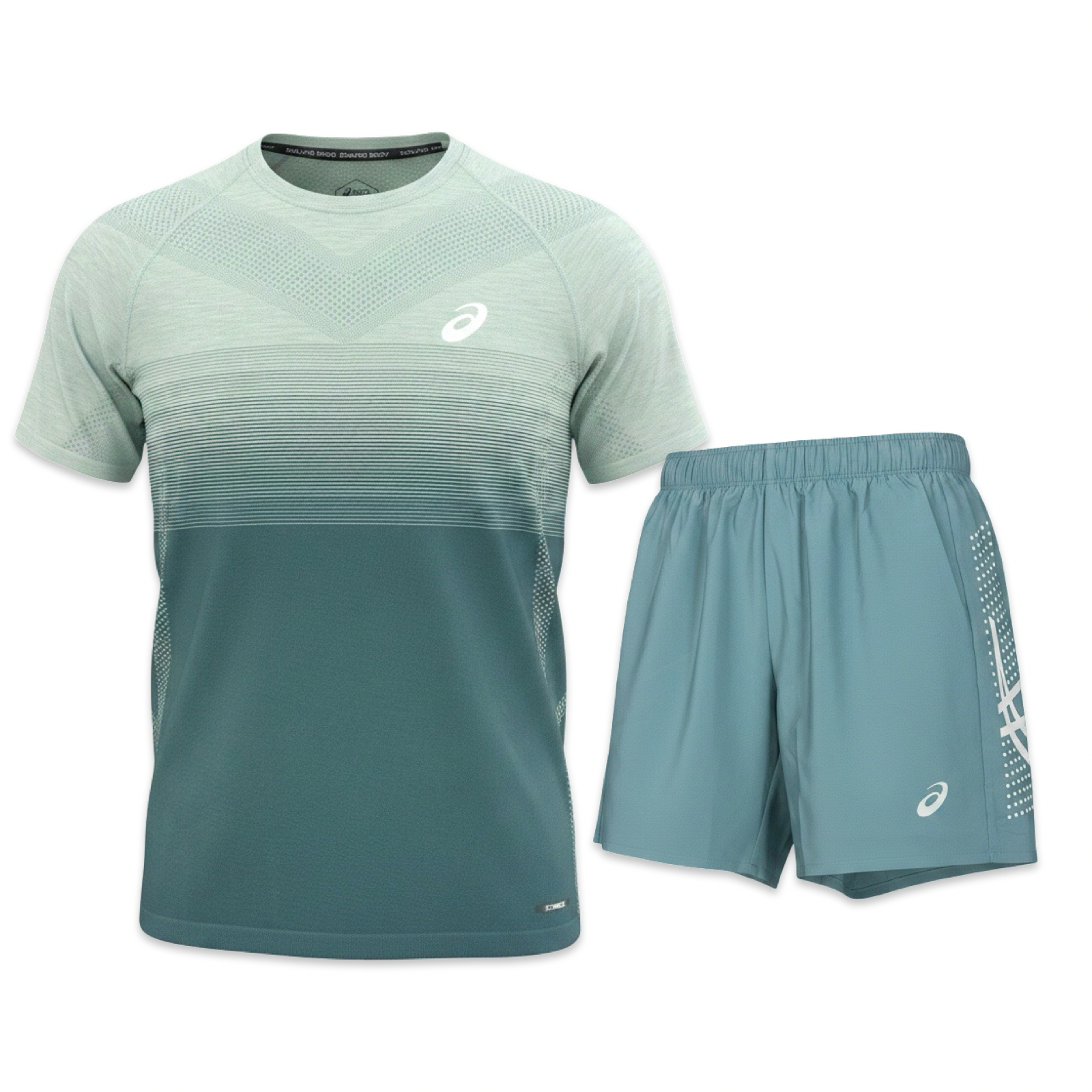 Asics seamless Set 'Foggy Teal’