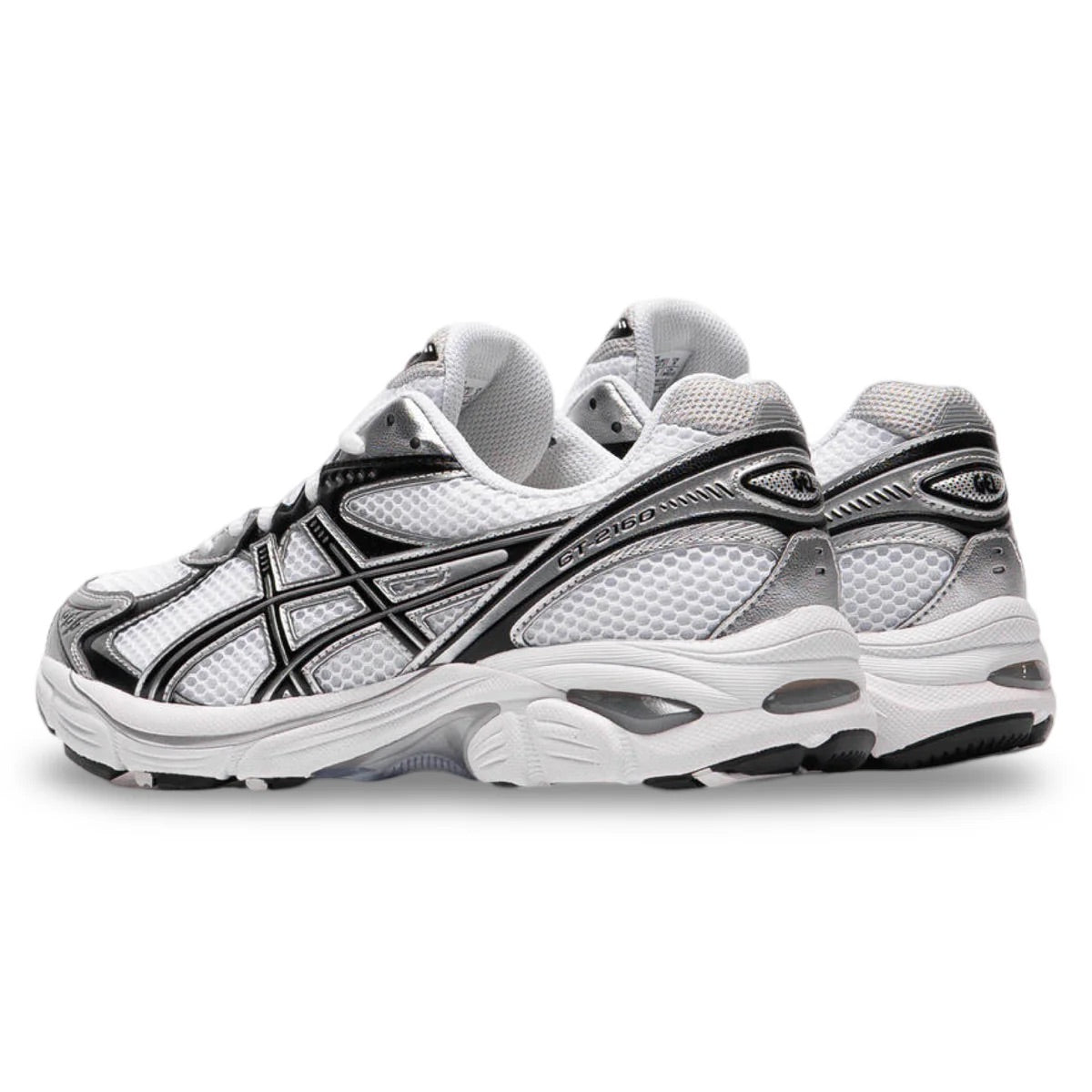 Asics Gel GT Trainers ‘White Black Silver’ (W)