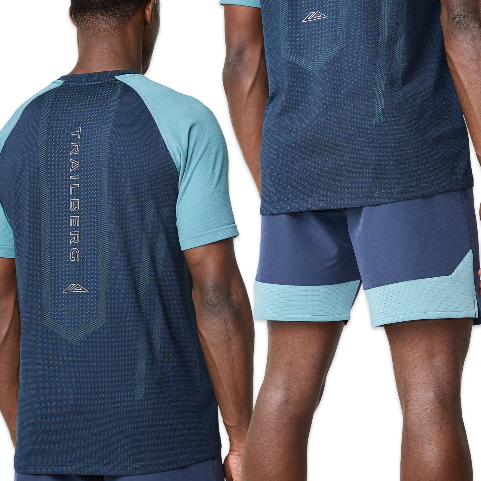Trailberg Rapid T-Shirt & Shorts Set ‘Navy Aqua’