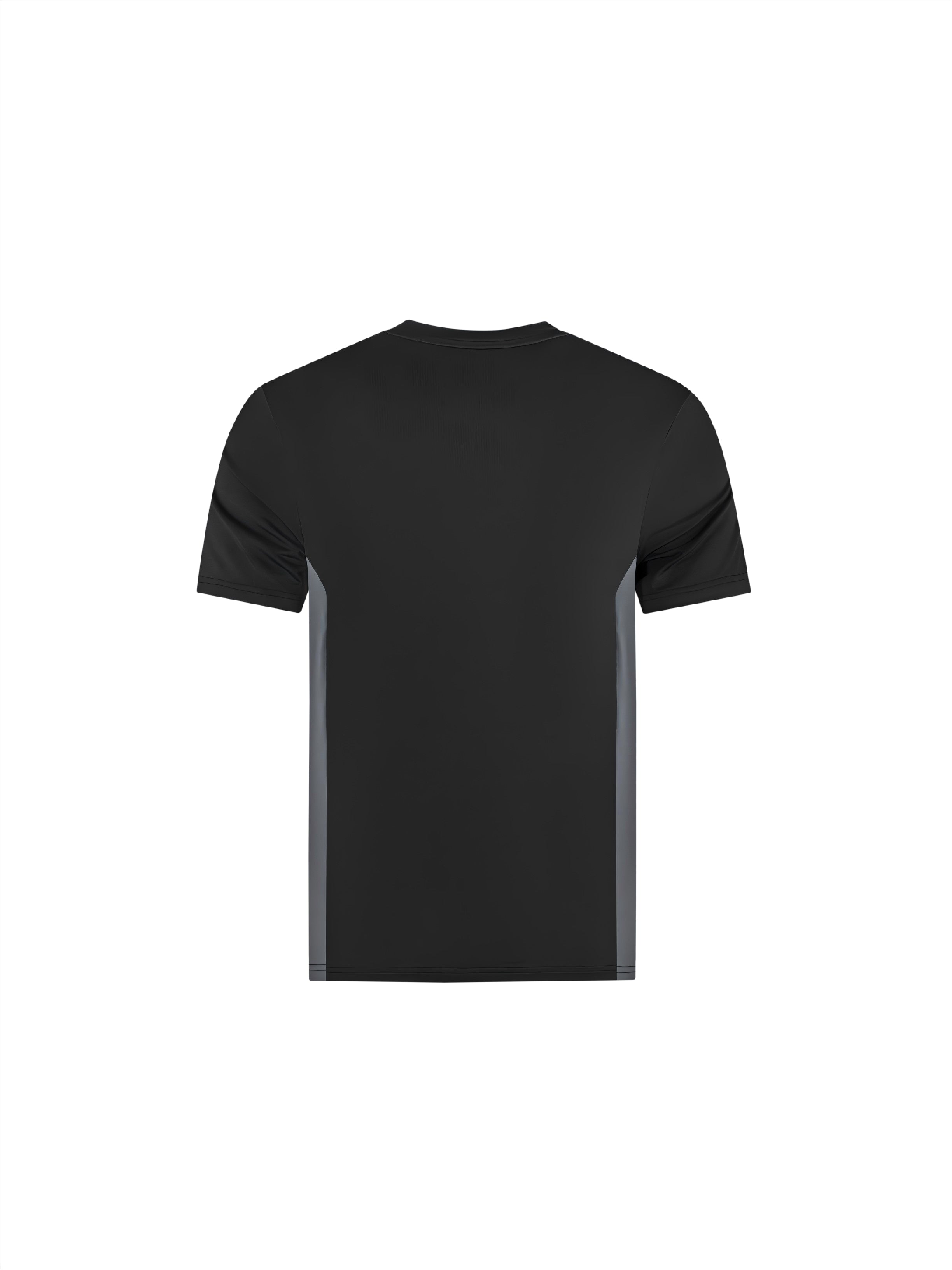 Envi-1 Side Panel T-Shirt 'Black/Dark Grey'