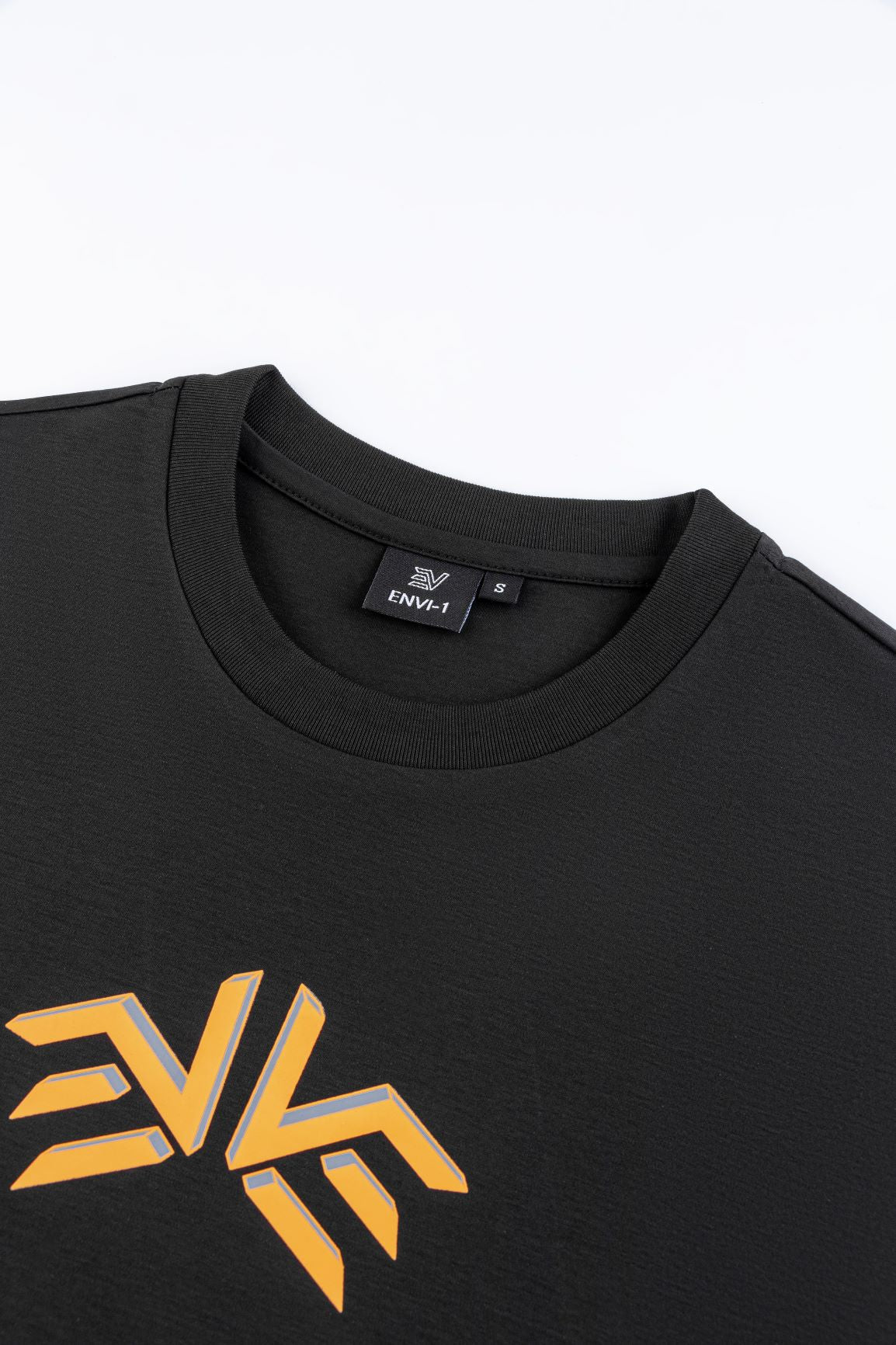Envi-1 EV Mirror Logo t-shirt ‘Black/Orange’