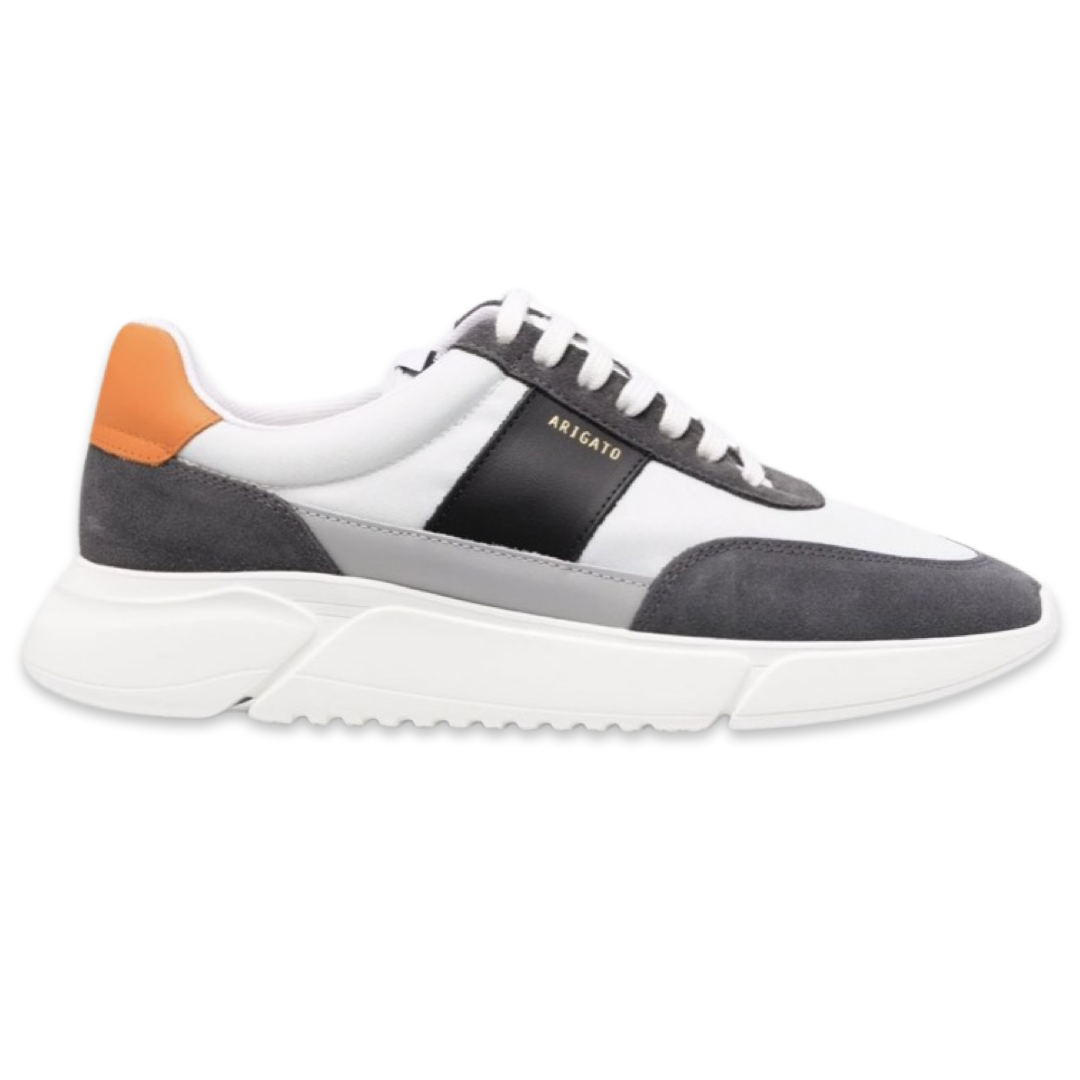 Axel Arigato Genesis Baskets 'Blanc Gris & Orange'