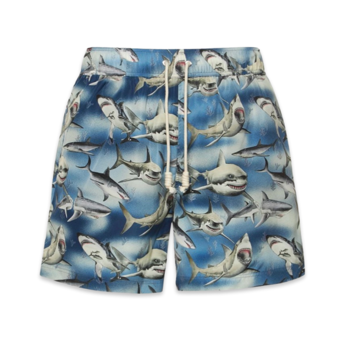 Palm Angels - Short de bain requin