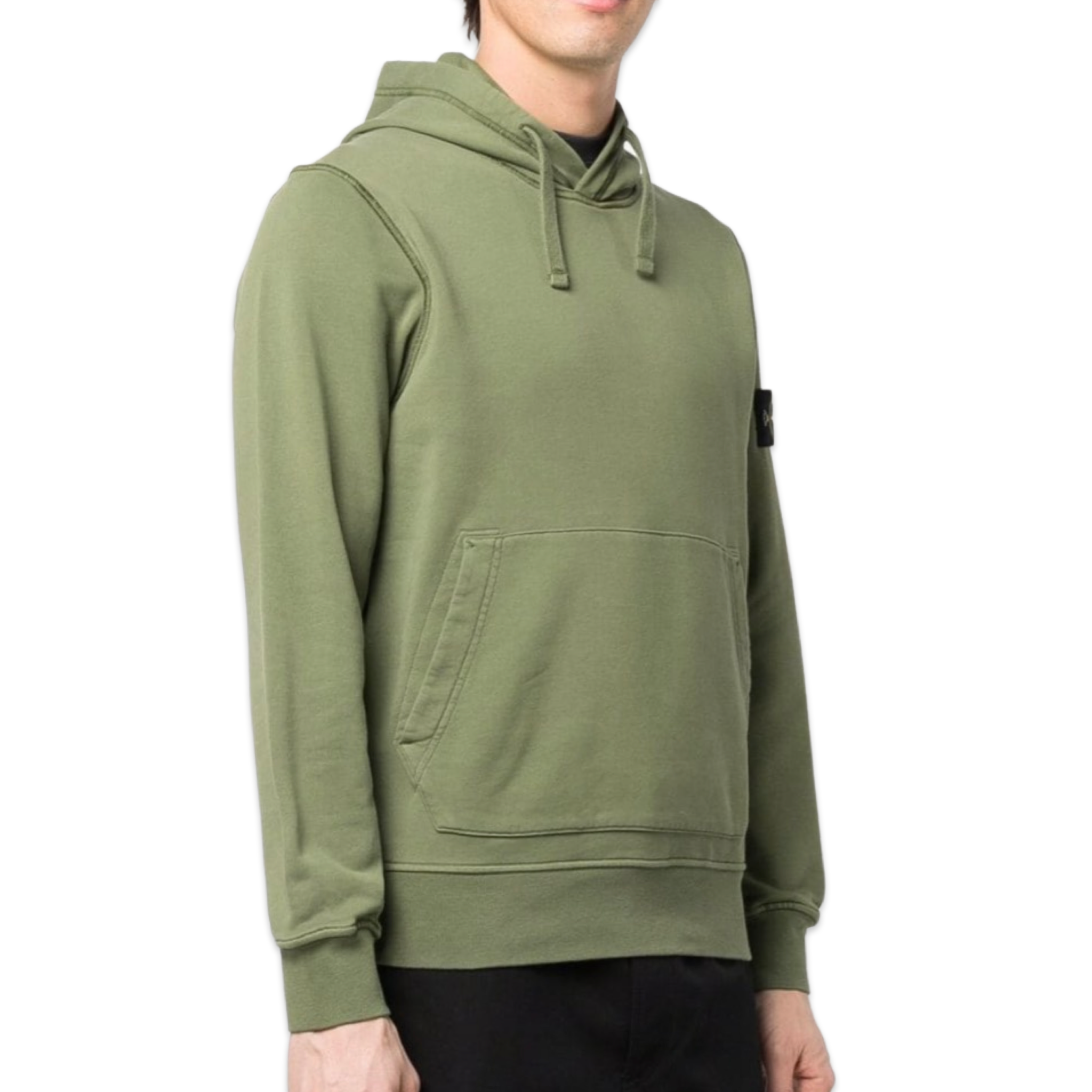 Stone Island Hoodie 'Olive Green'